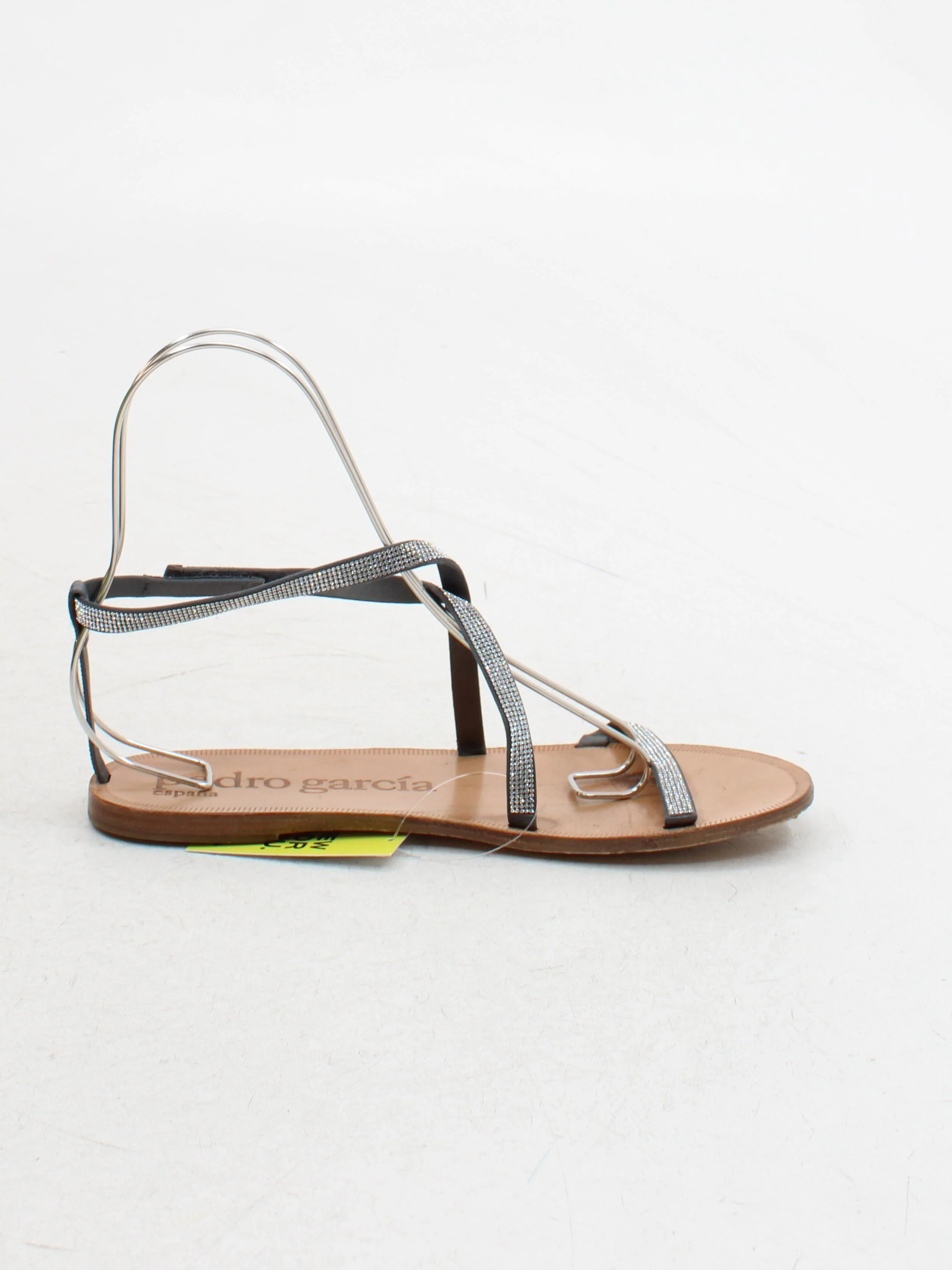 Pedro Garcia Women's Sandals UK 6.5 Black 100% Leather Strappy - Image 5