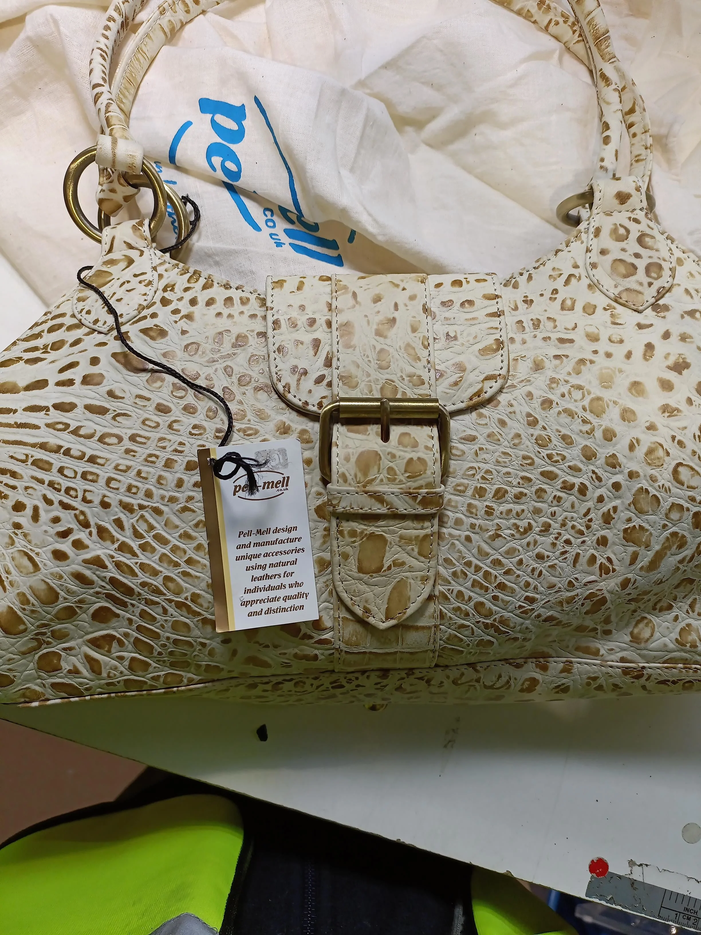 Pell Mell Women's Bag Multi Animal Print 100% Leather Shoulder Bag - Image 5