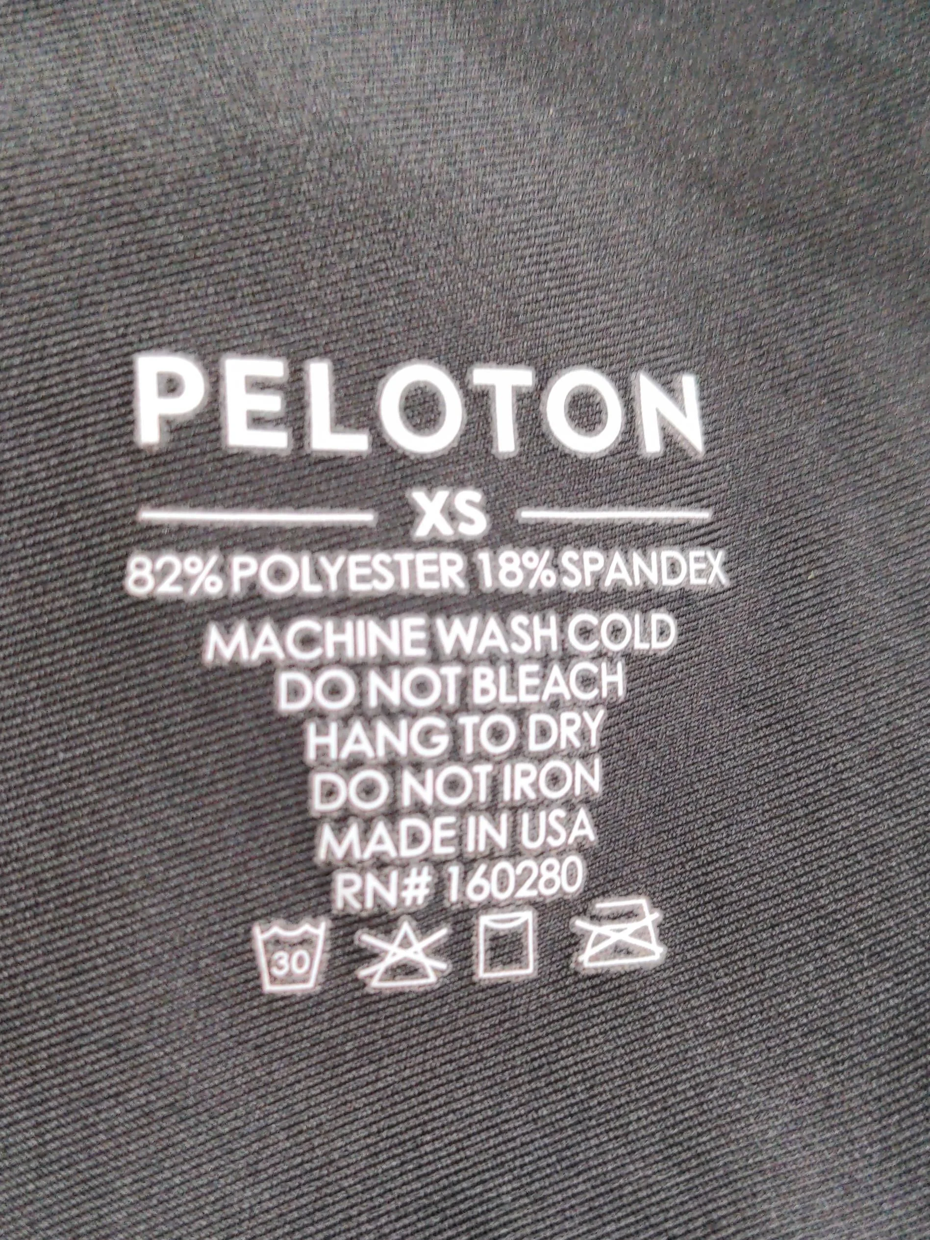Peloton Women's Leggings XS Black Polyester with Spandex Full length - Image 6