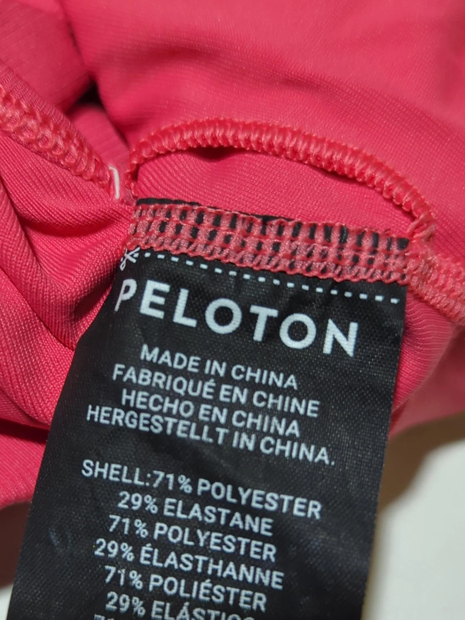 Peloton Women's Top S Pink Polyester with Elastane Sleeveless Round Neck Cropped - Image 5