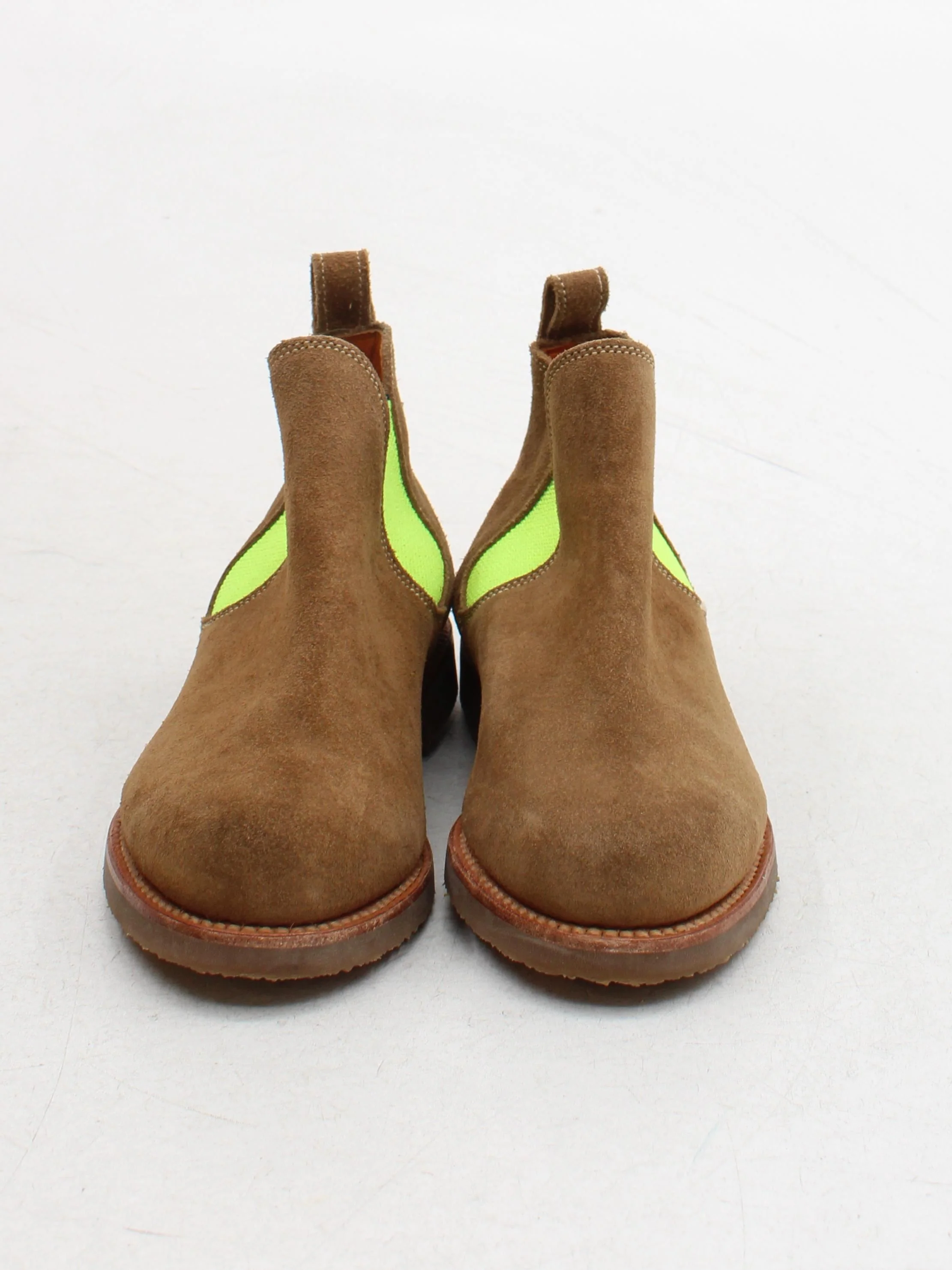 Penelope Chilvers Men's Boots UK 6.5 Brown 100% Suede Chelsea - Image 2