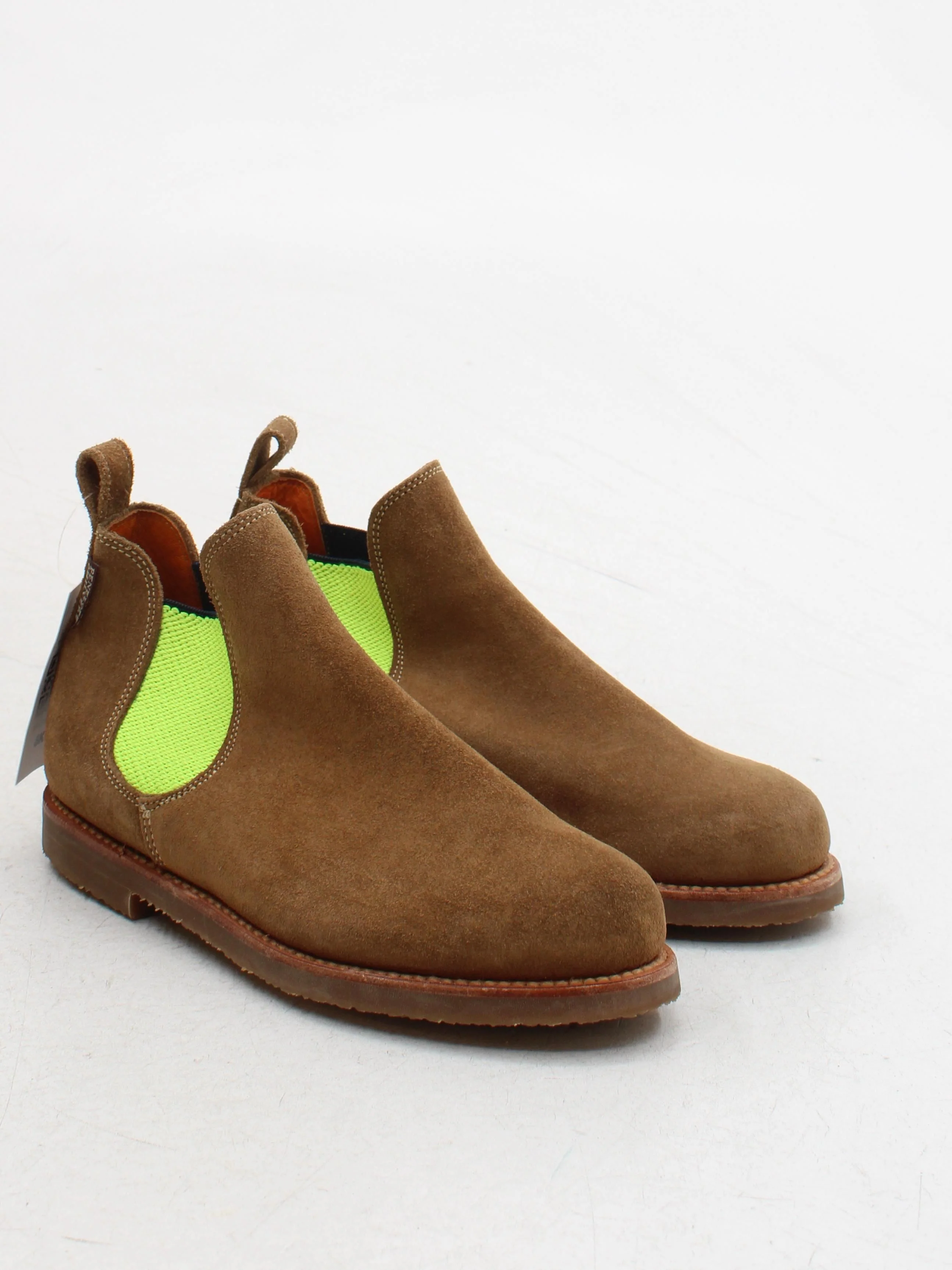 Penelope Chilvers Men's Boots UK 6.5 Brown 100% Suede Chelsea - Image 4