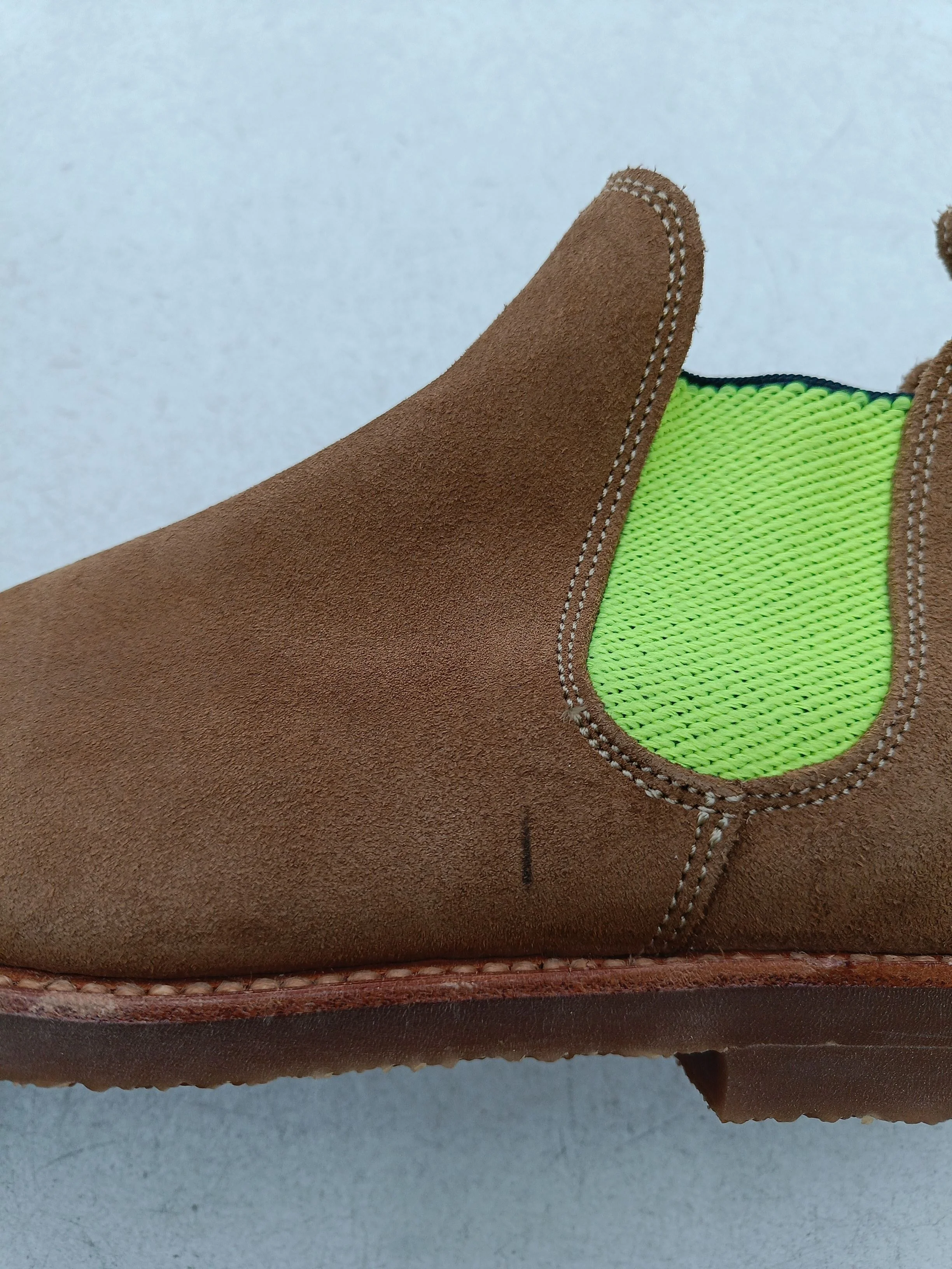 Penelope Chilvers Men's Boots UK 6.5 Brown 100% Suede Chelsea - Image 8