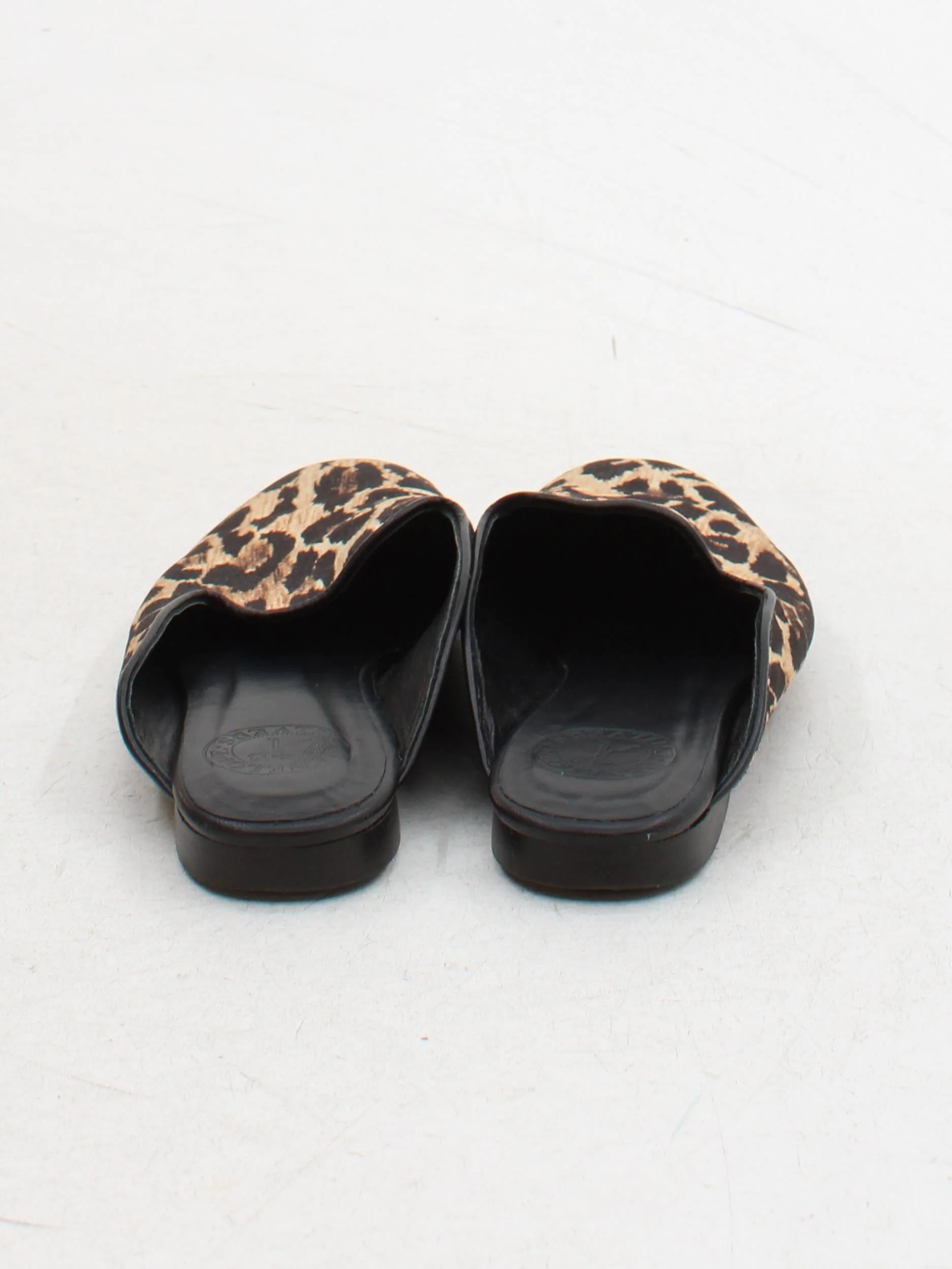 Penelope Chilvers Women's Flat Shoes UK 4 Multi Animal Fur with Leather Slider - Image 3