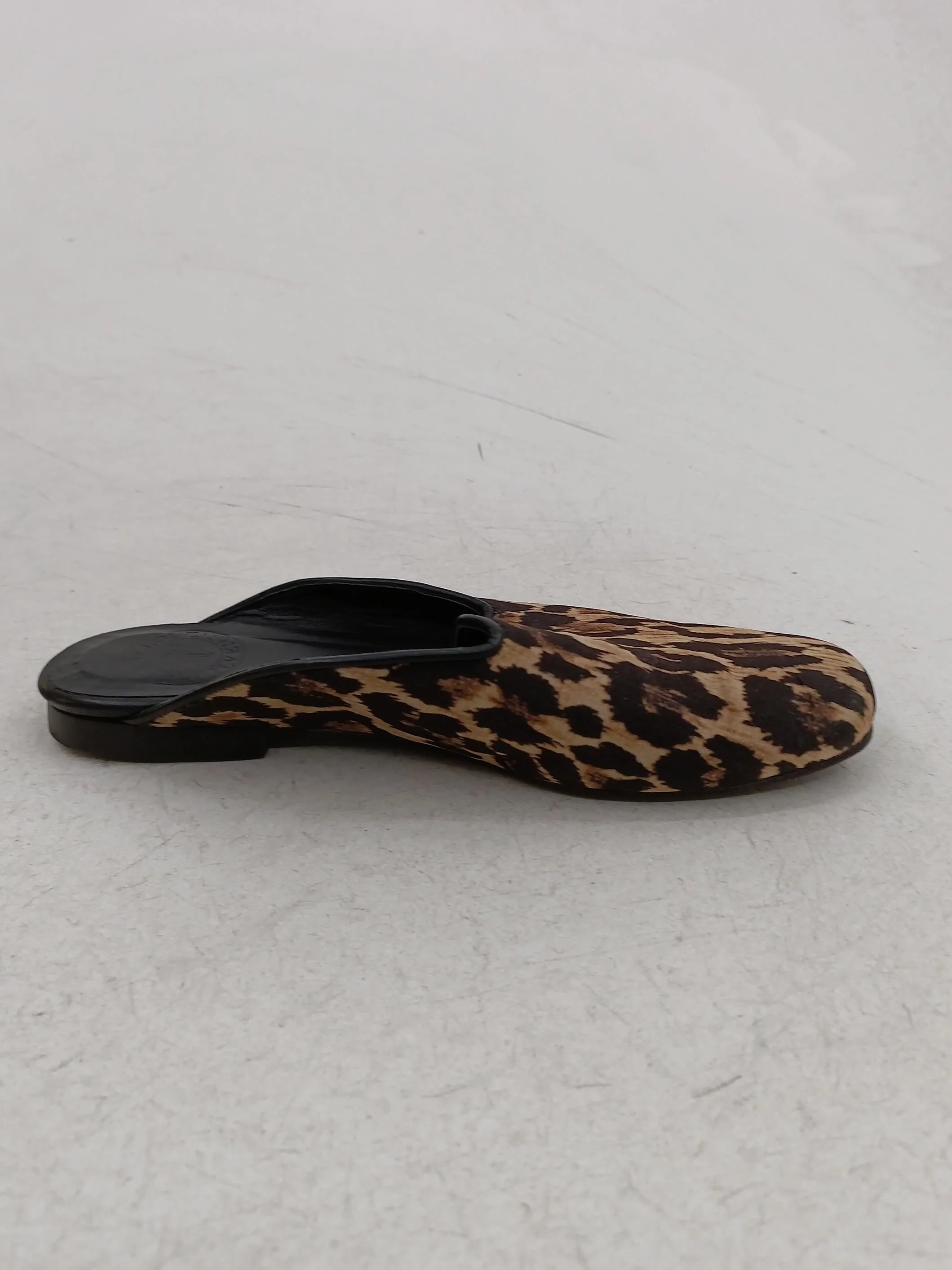 Penelope Chilvers Women's Flat Shoes UK 4 Multi Animal Fur with Leather Slider - Image 5