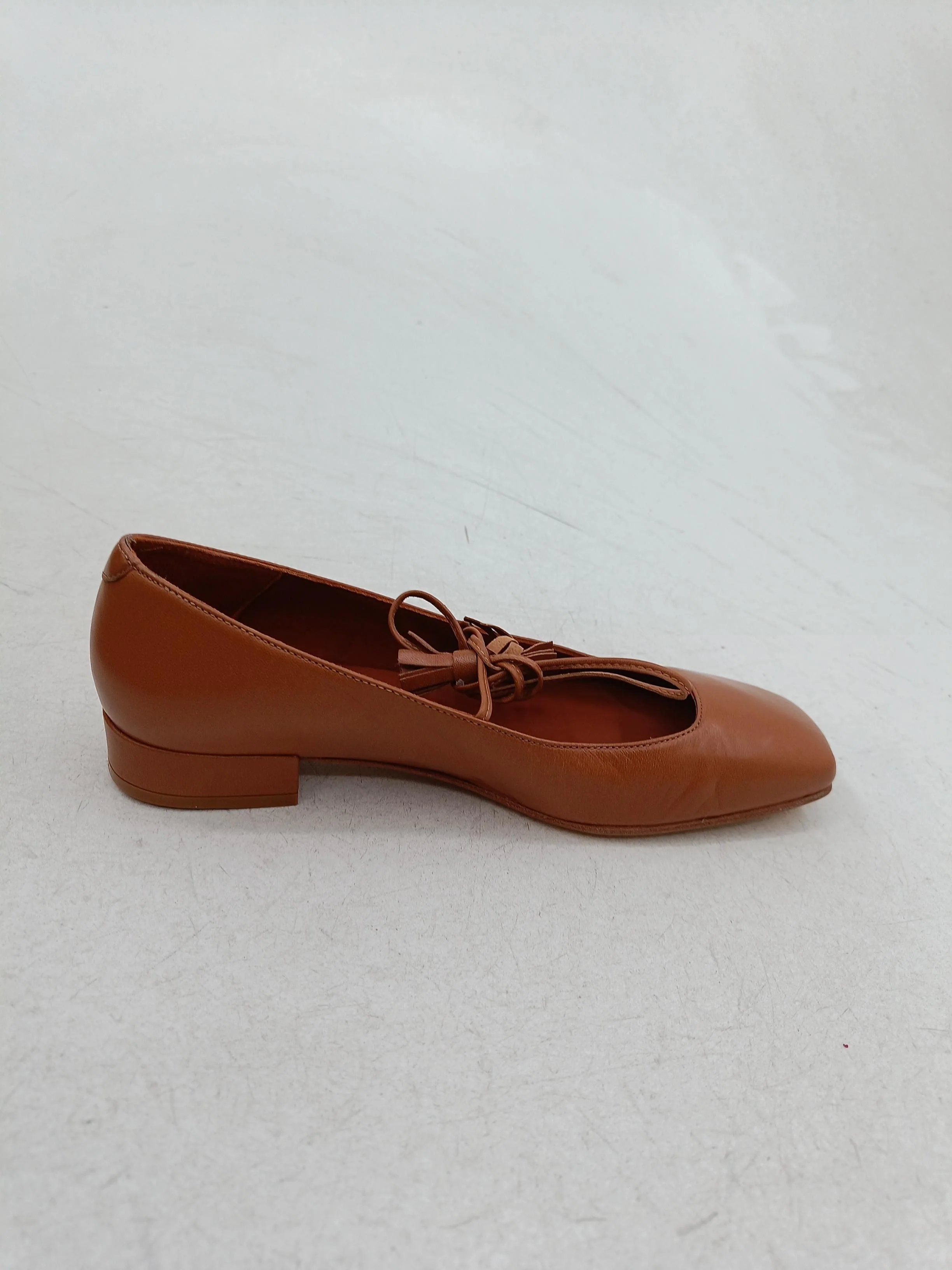 Penelope Chilvers Women's Flat Shoes UK 6 Tan 100% Leather Ballet - Image 5