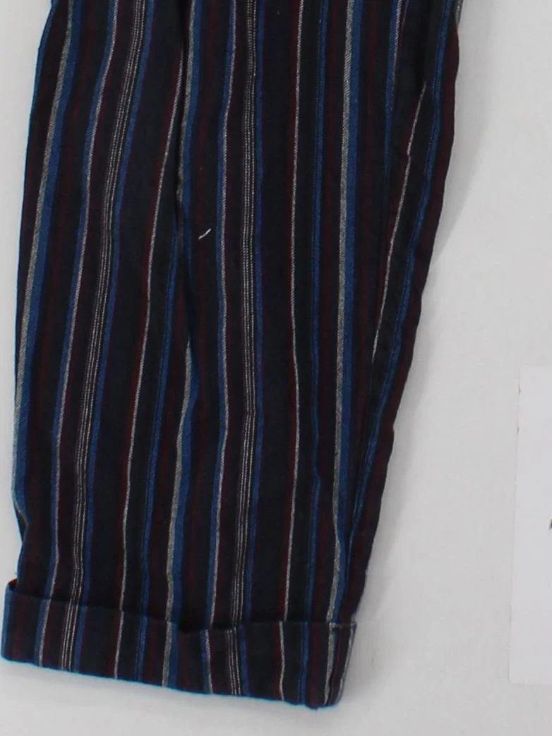 People Tree Women's Trousers S Multi Striped 100% Cotton Tapered Chino - Image 4