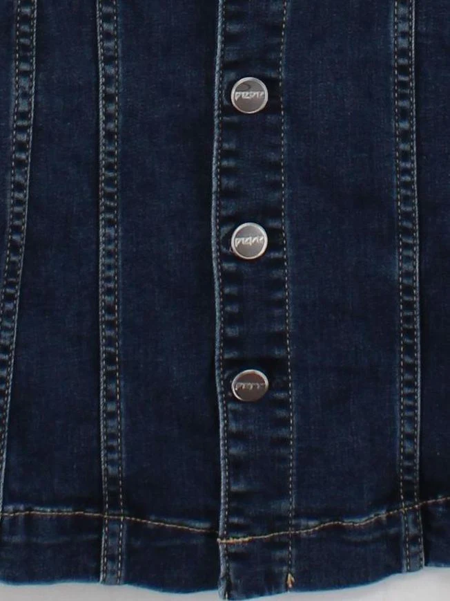Pepe Jeans Shirt Mini Dress S in Blue - Image 4
