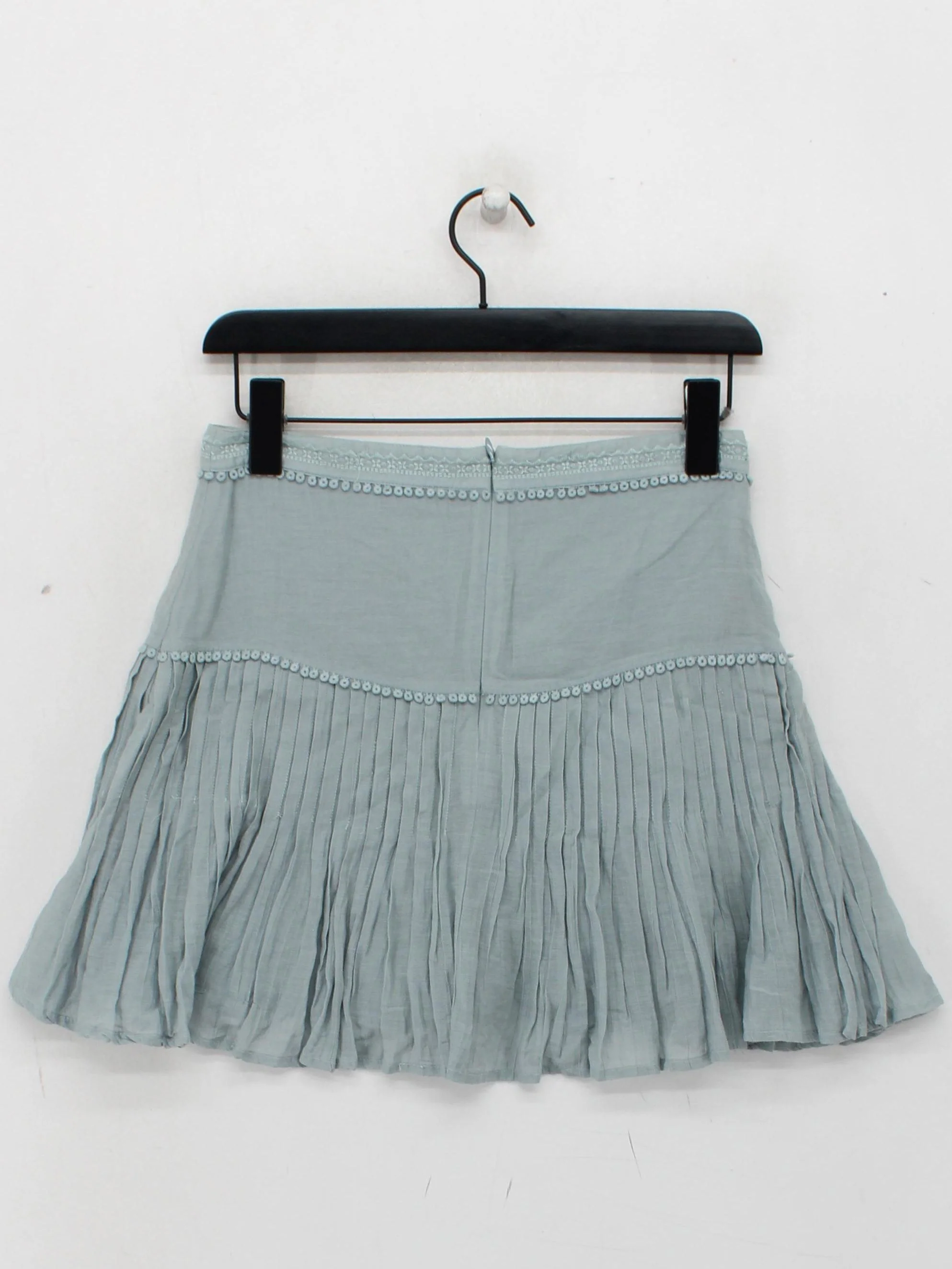 Pepe Jeans Women's Mini Skirt S Blue Cotton with Rayon Short Mini - Image 2
