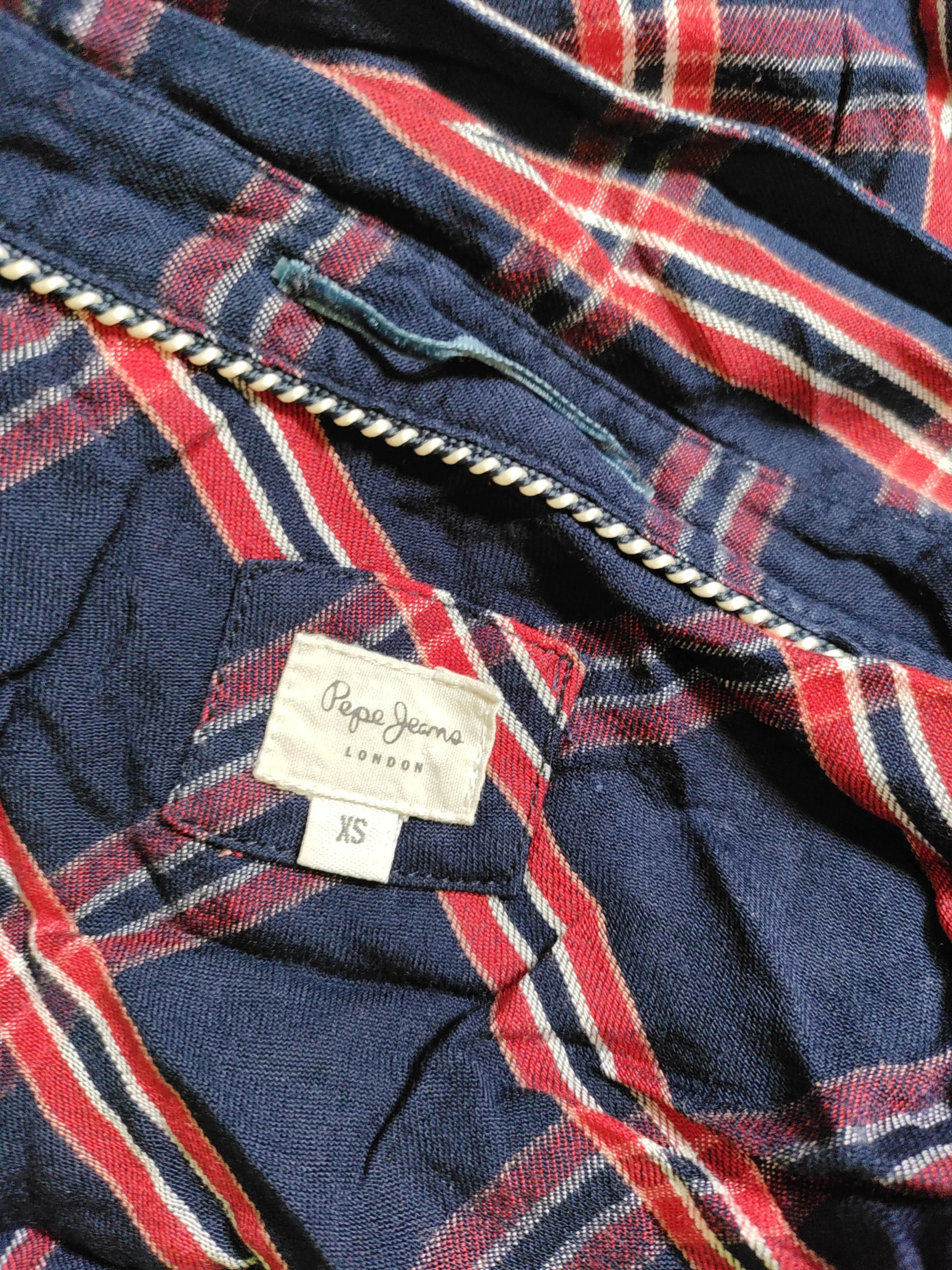 Pepe Jeans Women's Shirt XXS Blue Viscose with Polyester Basic - Image 5