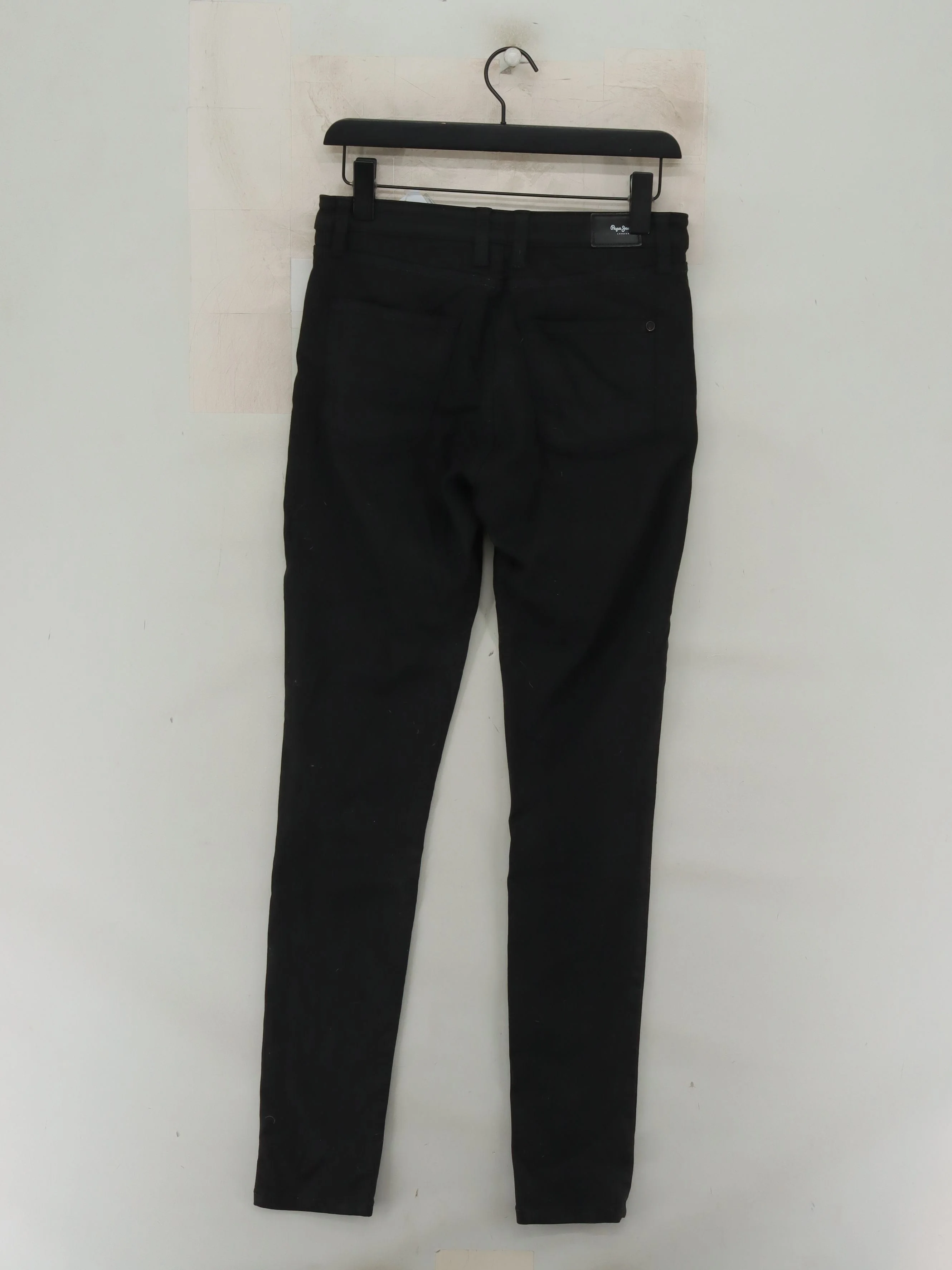 Pepe Jeans Women's Trousers W 29 in Black Lyocell Modal with Polyester Chino - Image 2