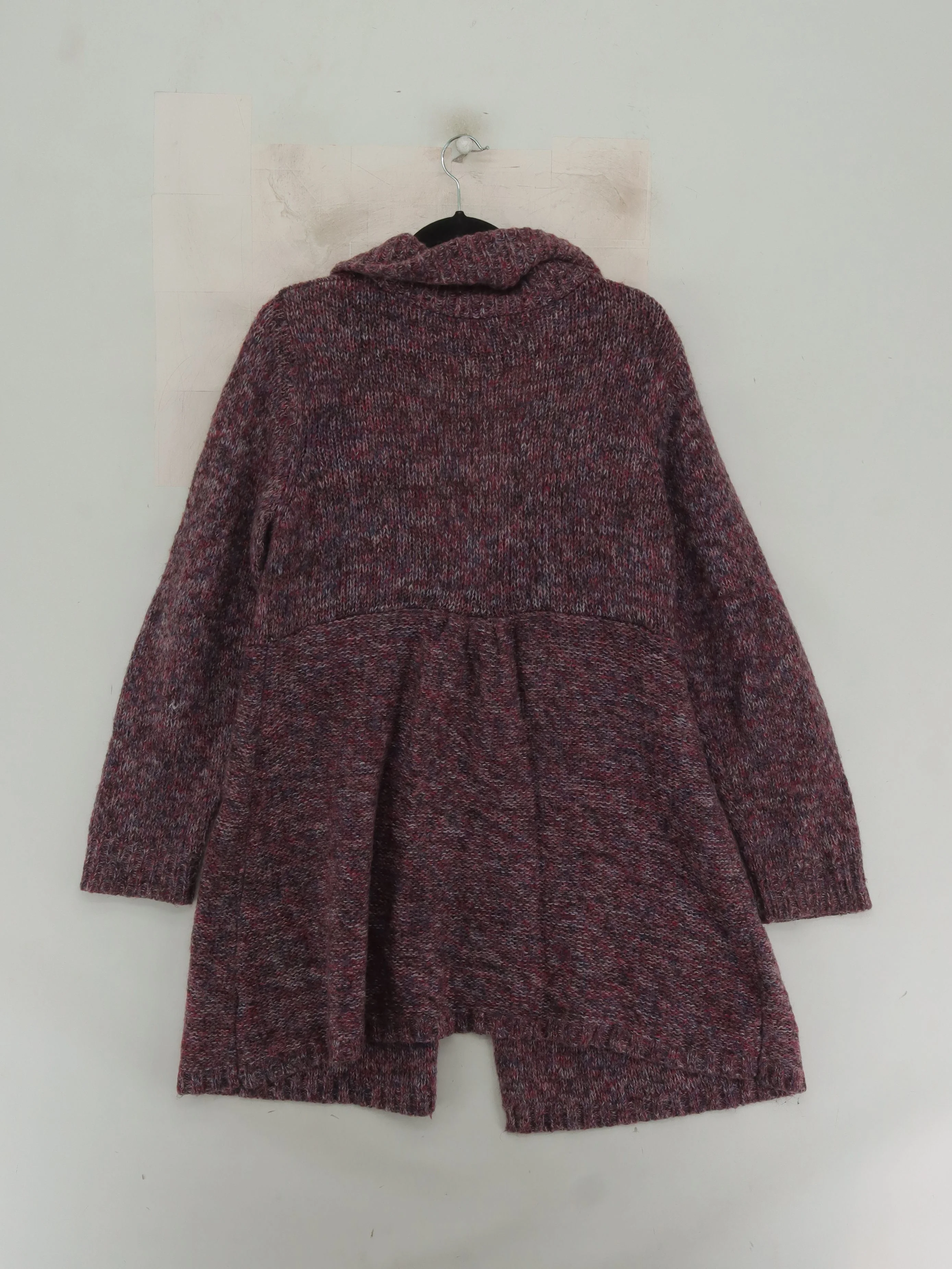 Pepperberry Women's Cardigan XL Multi 100% Wool Collared Cardigan - Image 2