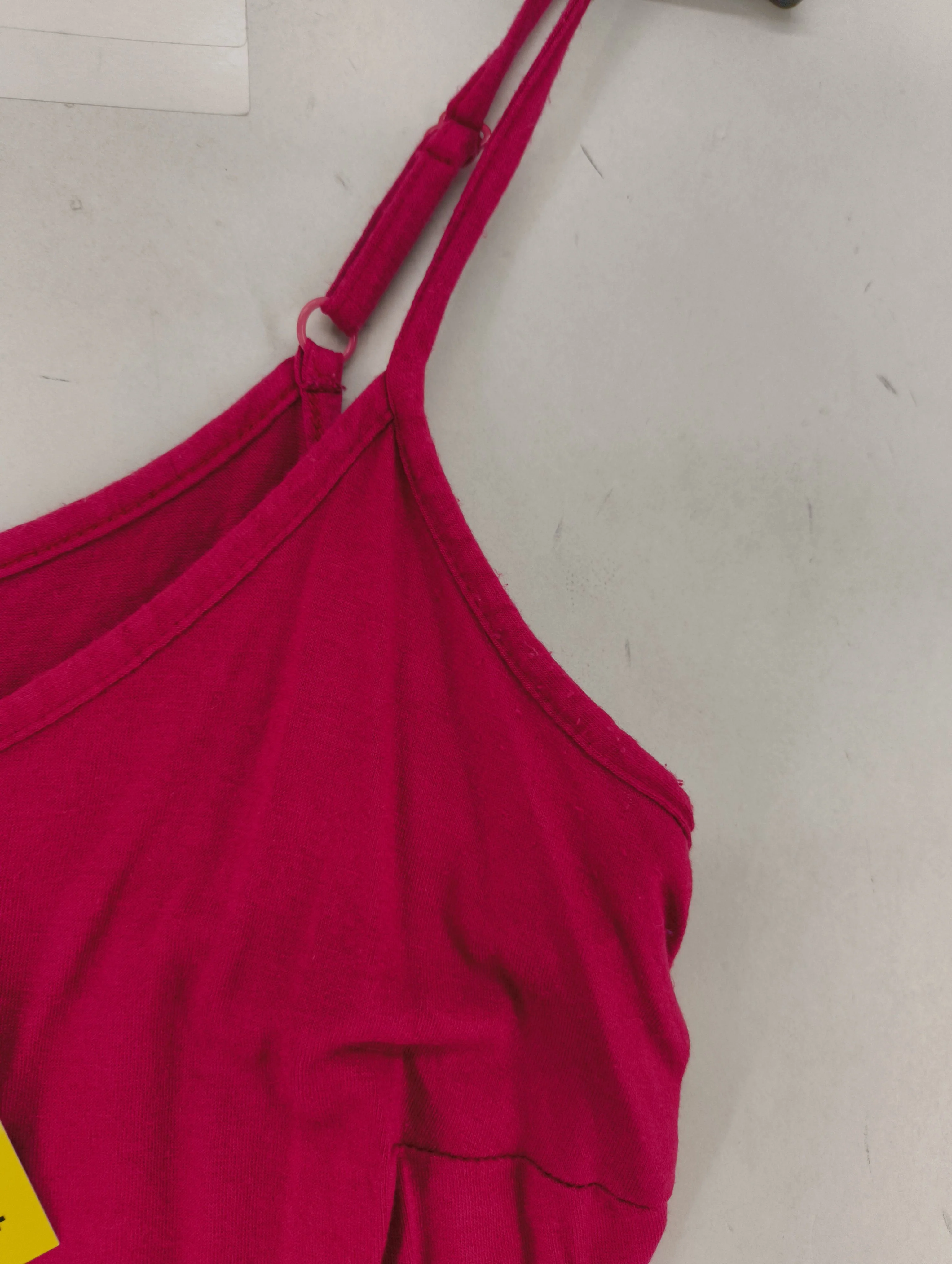 Pepperberry Women's T-Shirt S Pink 100% Cotton Sleeveless V-Neck Camisole - Image 5