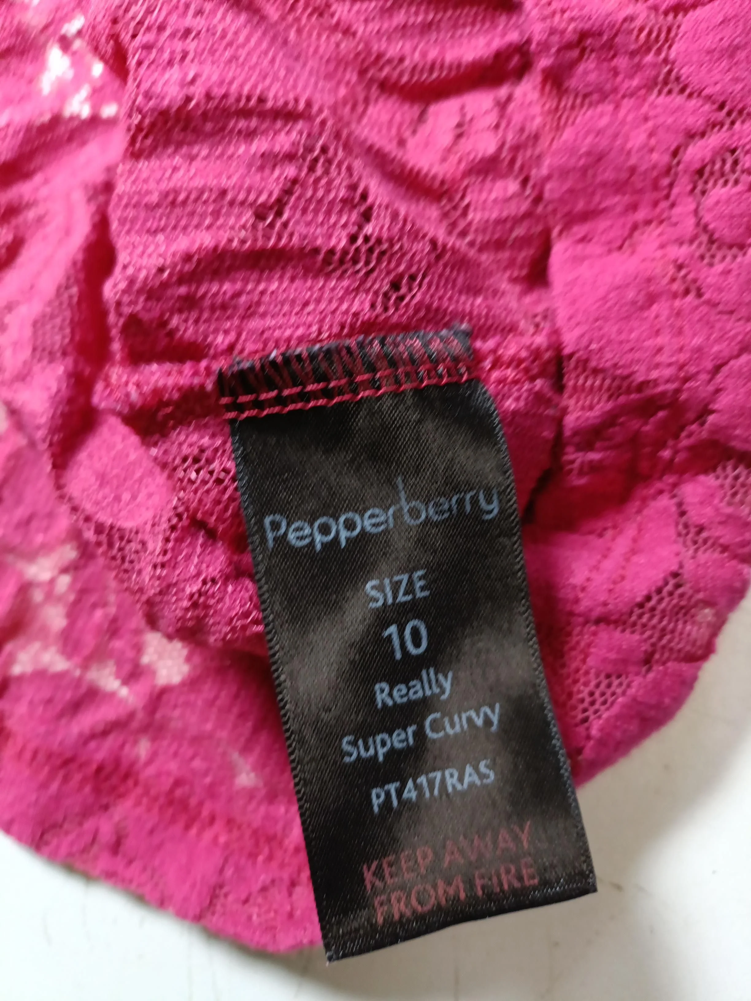 Pepperberry Women's Top S Pink Floral 100% Other 3/4 Sleeve Square Neck Basic - Image 6