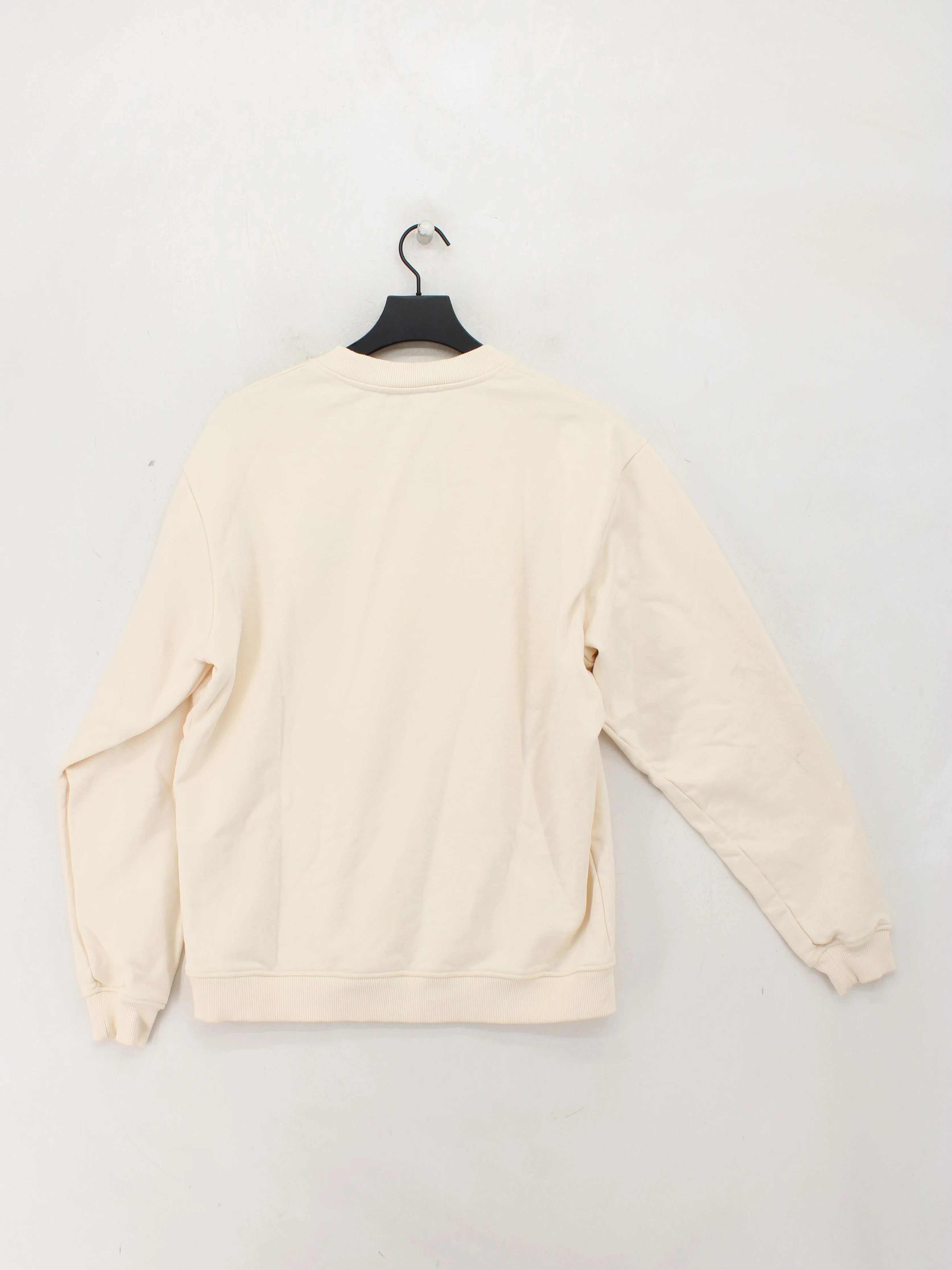 Percival Men's Hoodie M Cream Graphic 100% Cotton Pullover - Image 2