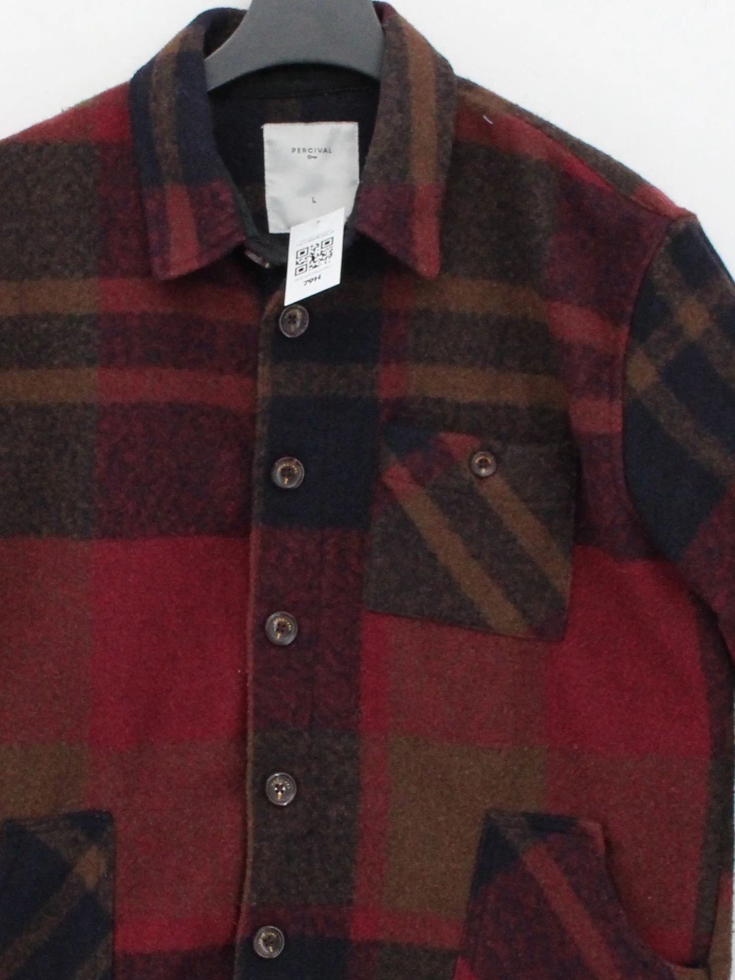 Percival Overcoat jacket multi - Image 3