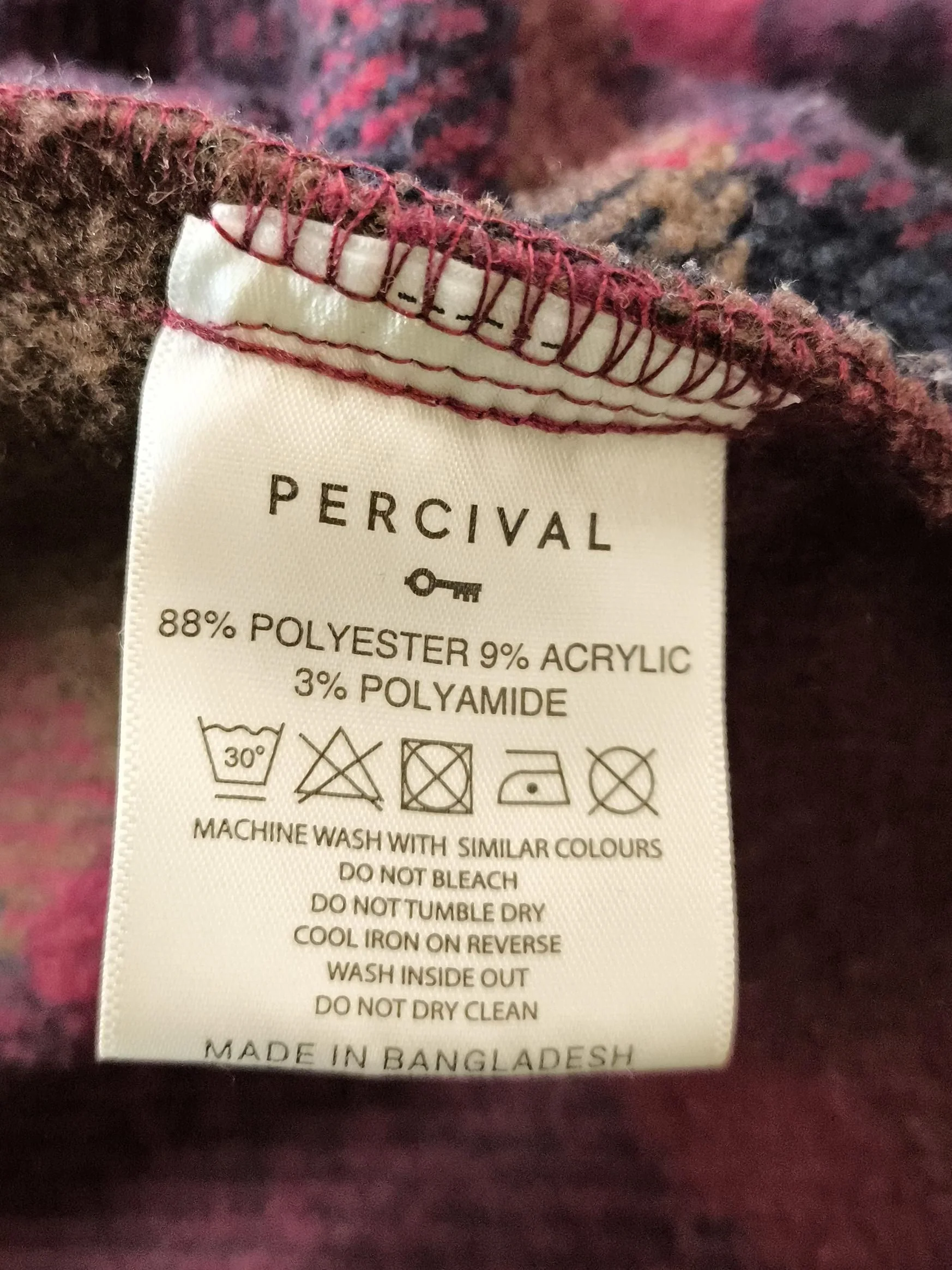 Percival Overcoat jacket multi - Image 6