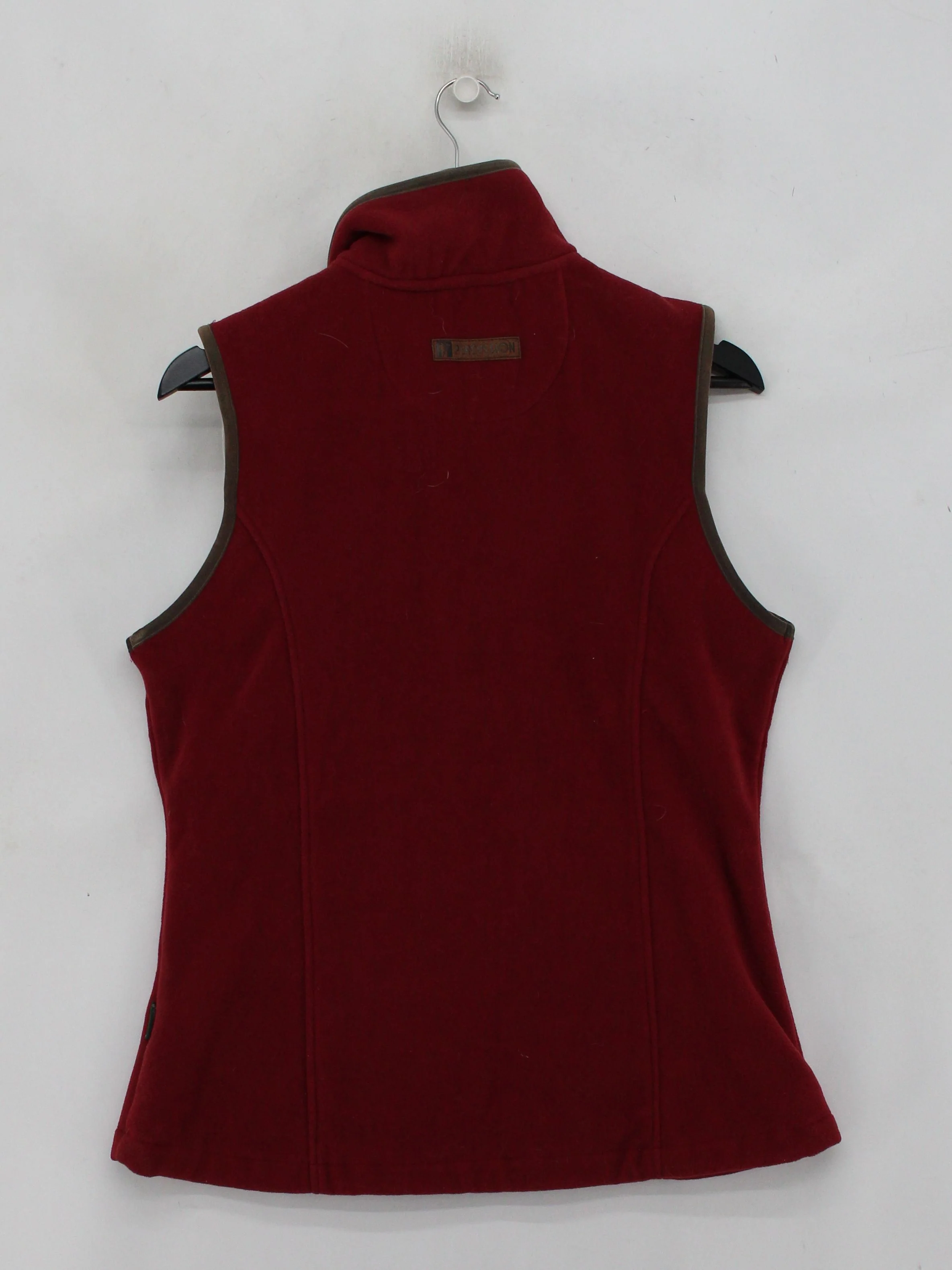 Percussion Women's Coat M Red 100% Polyester Overcoat - Image 2