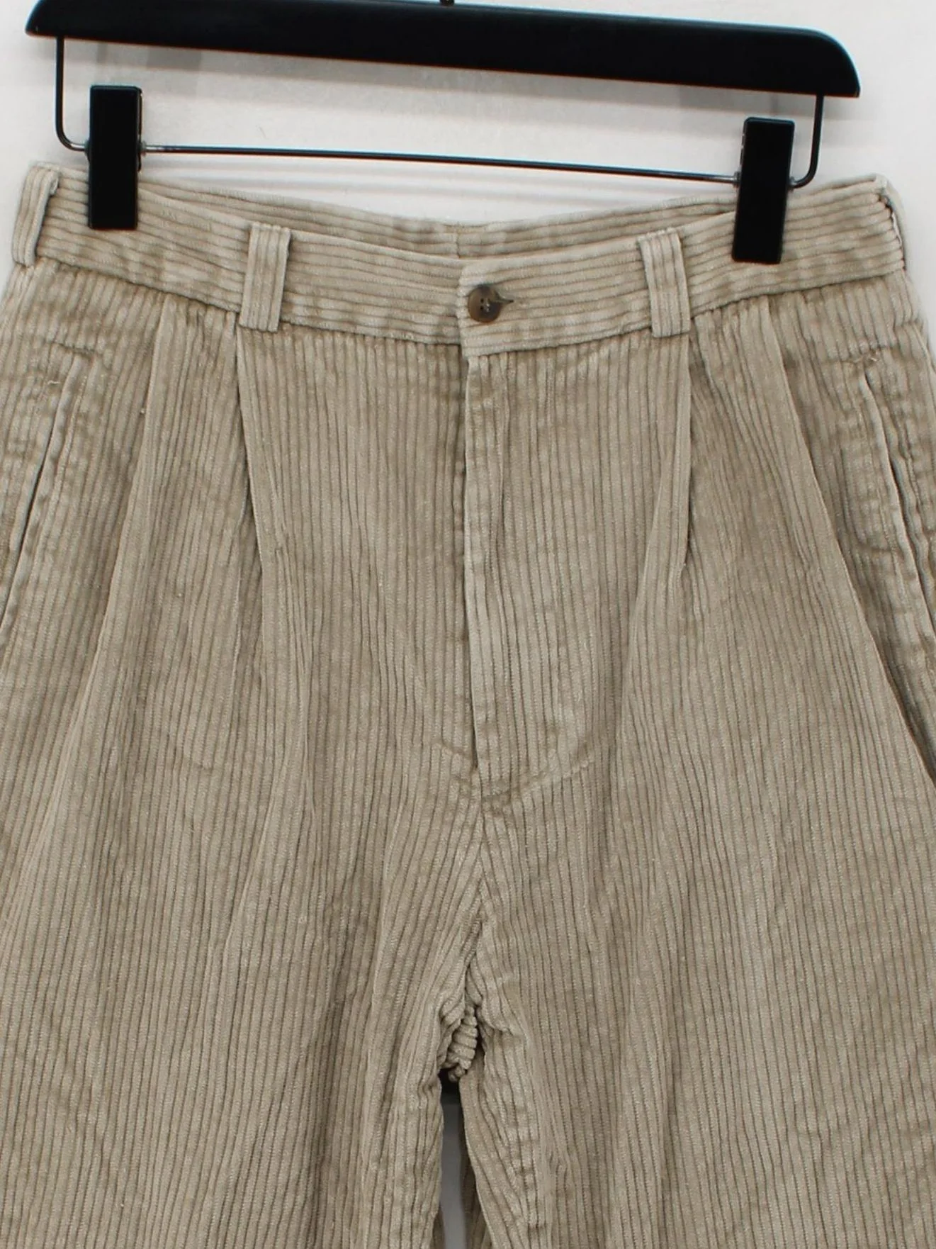 Perry Ellis Men's Trousers M Tan 100% Cotton Tapered Chino - Image 3