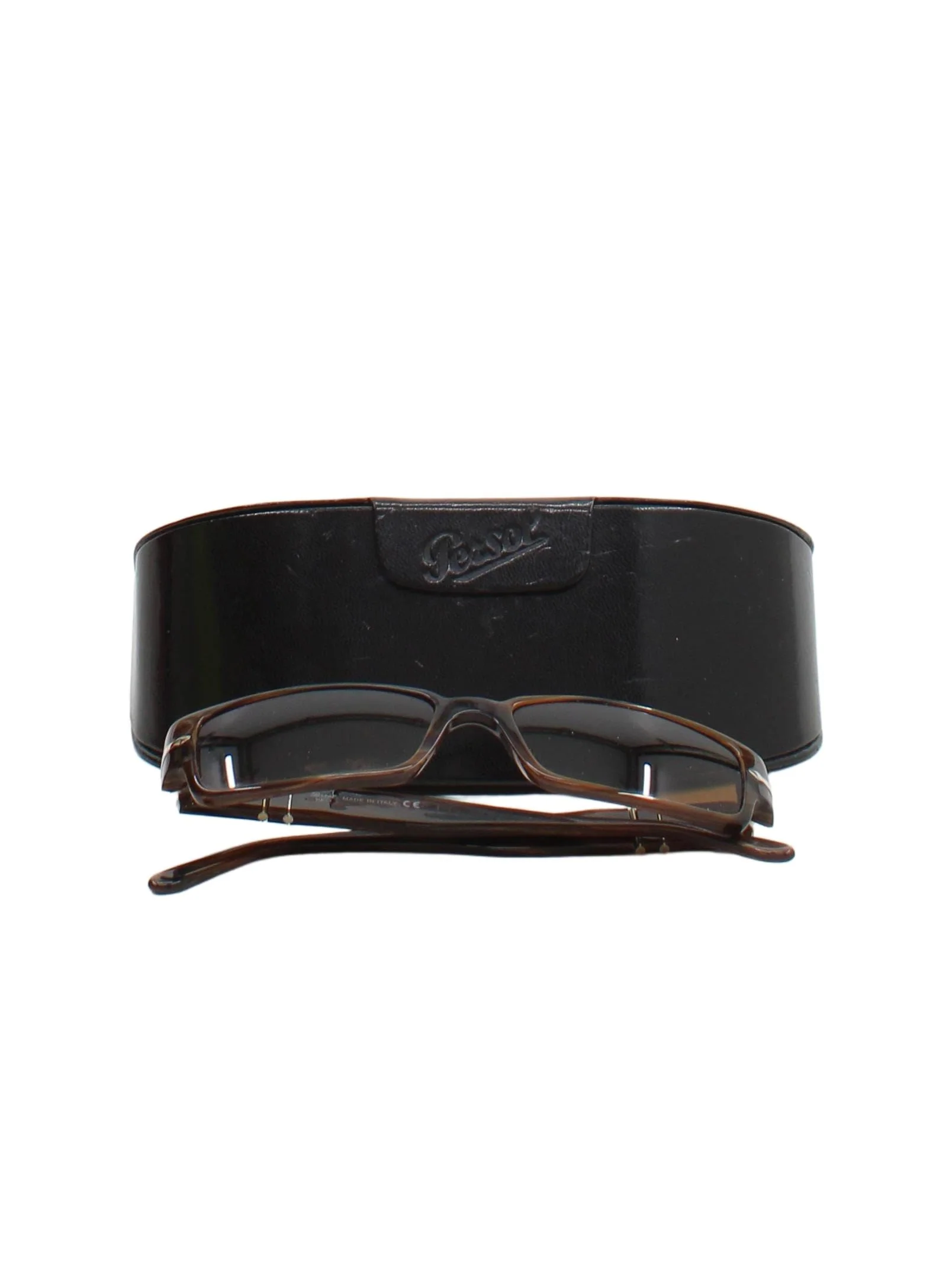 Persol Men's Sunglasses Brown Oval
