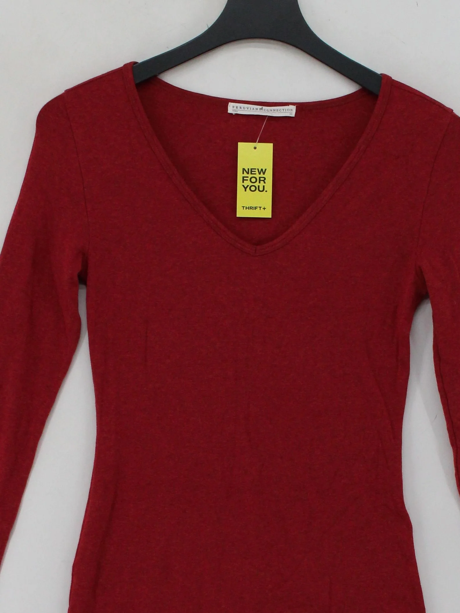 Peruvian Connection Bodycon Mini Dress XS in Red - Image 3