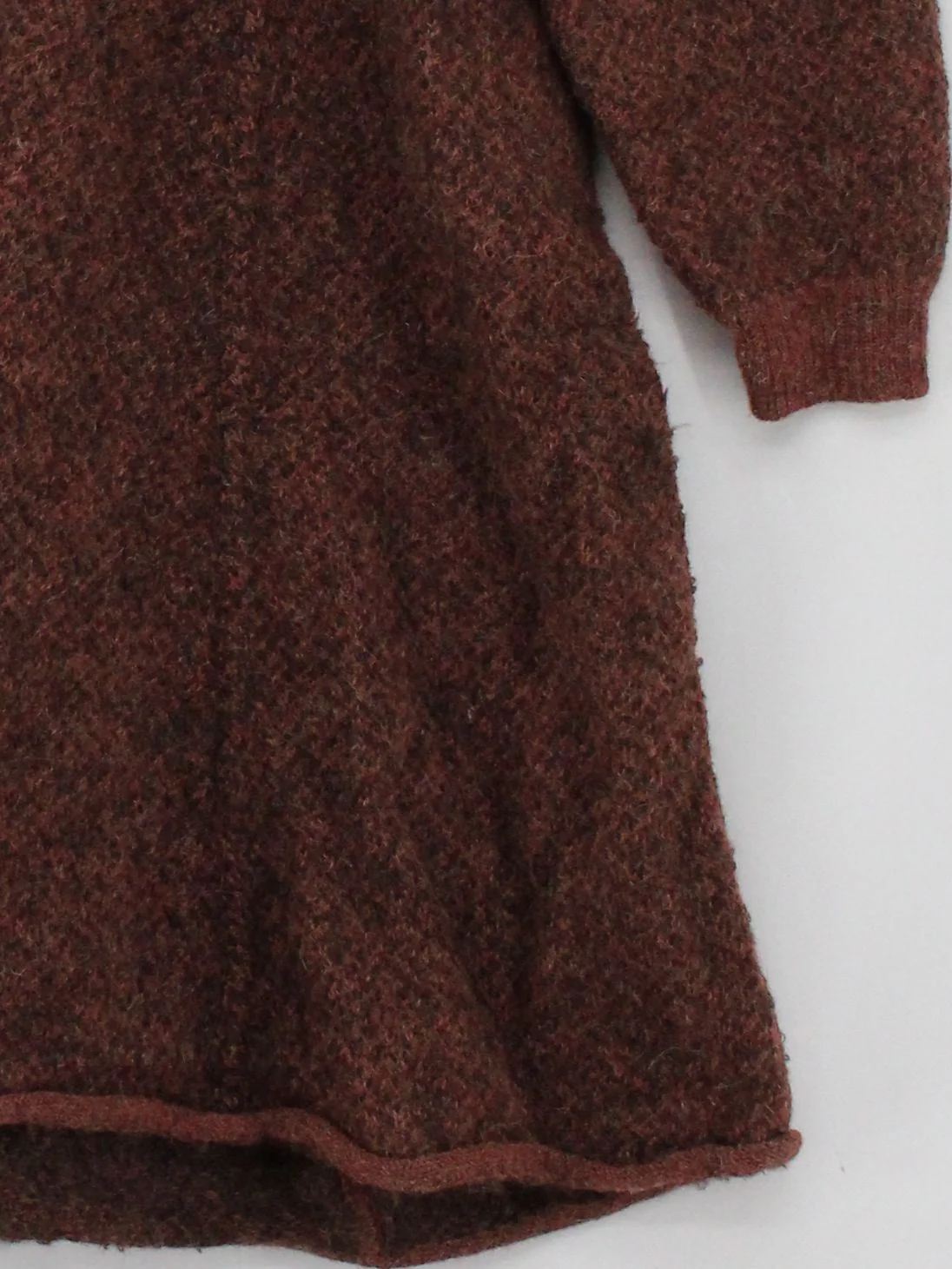 Peruvian Connection Jumper Mini Dress L in Brown - Image 4
