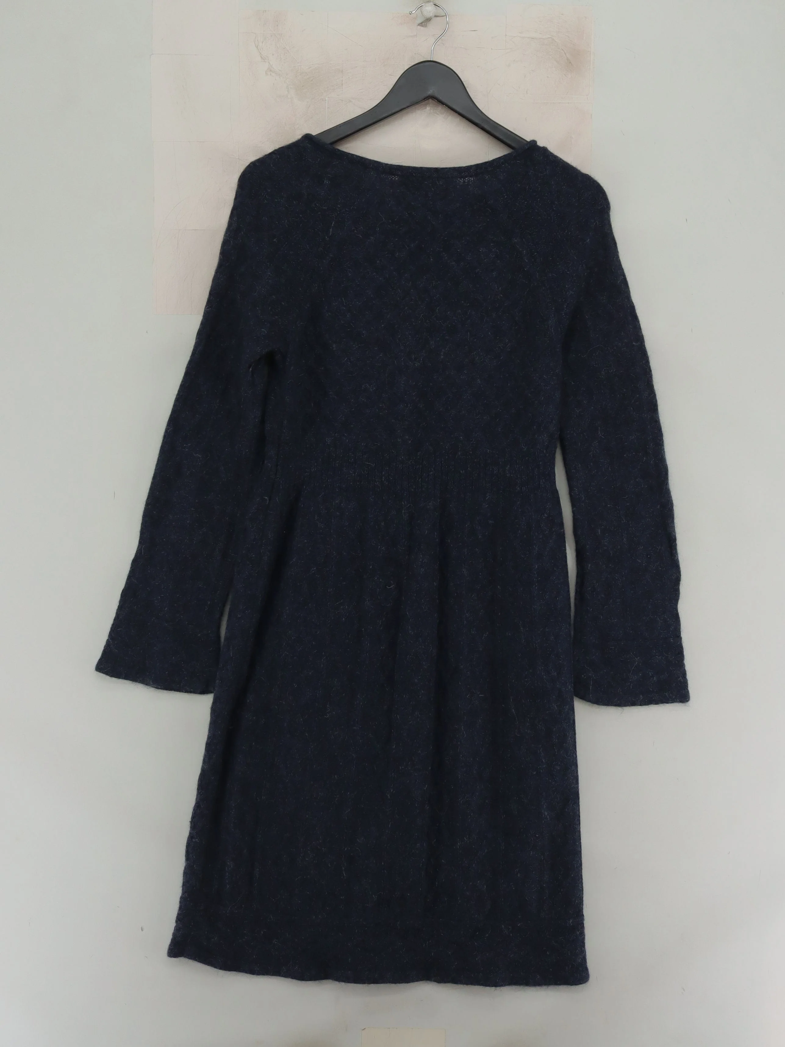 Peruvian Connection Jumper Mini Dress M in Blue - Image 2