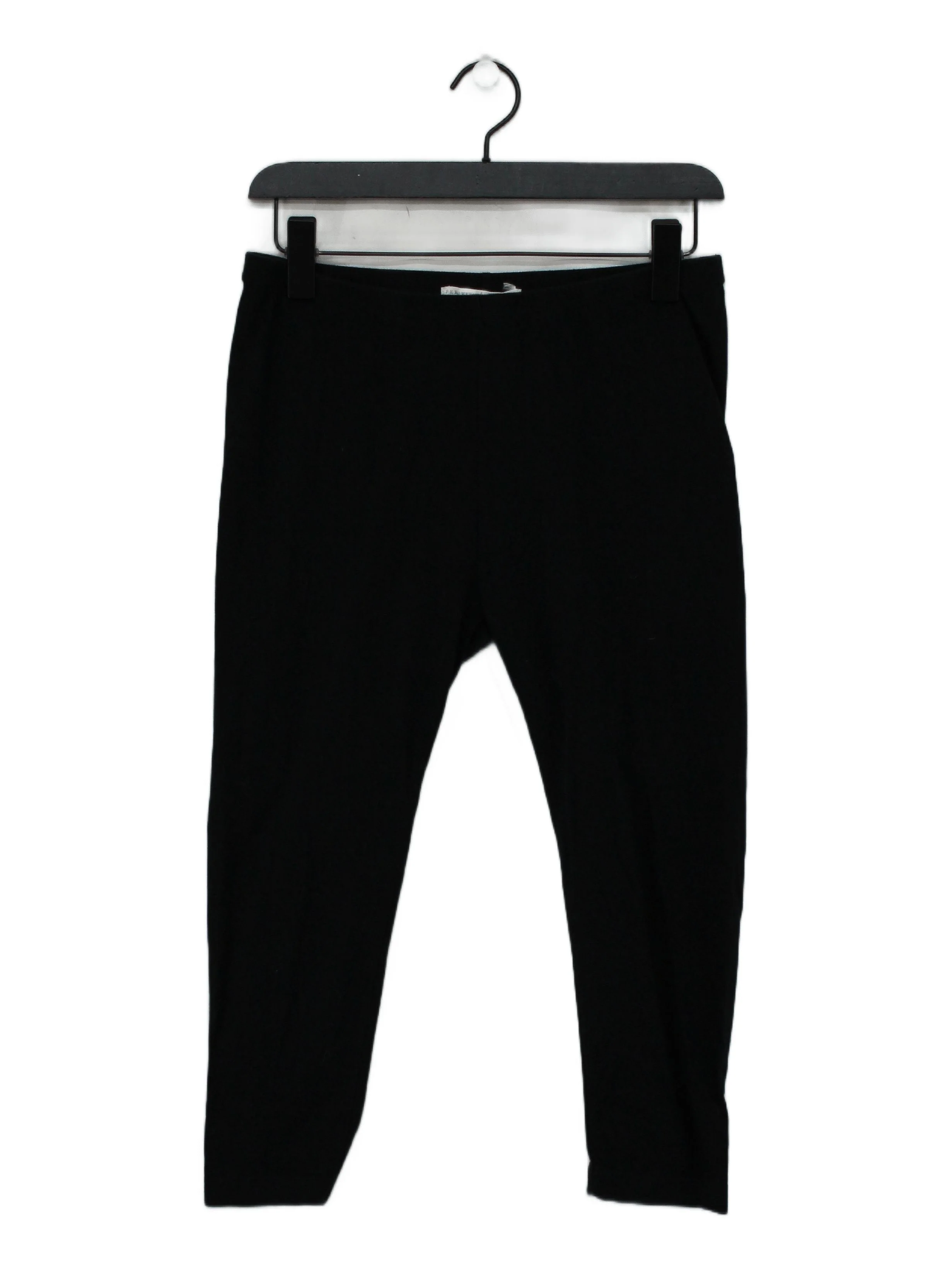 Peruvian Connection Women's Leggings W 19 in Black Cotton with Elastane Capri