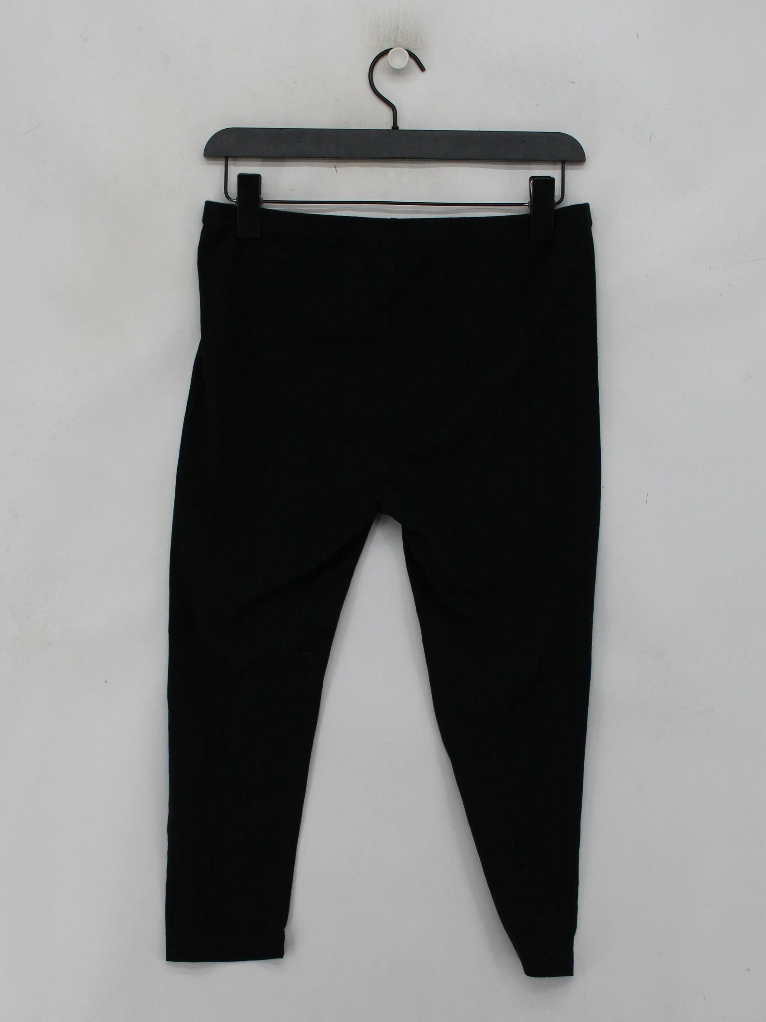 Peruvian Connection Women's Leggings W 19 in Black Cotton with Elastane Capri - Image 2