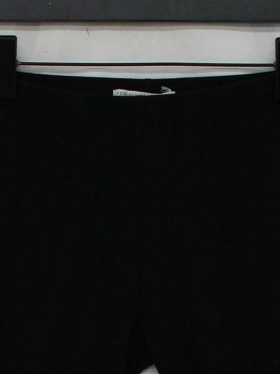 Peruvian Connection Women's Leggings W 19 in Black Cotton with Elastane Capri - Image 3
