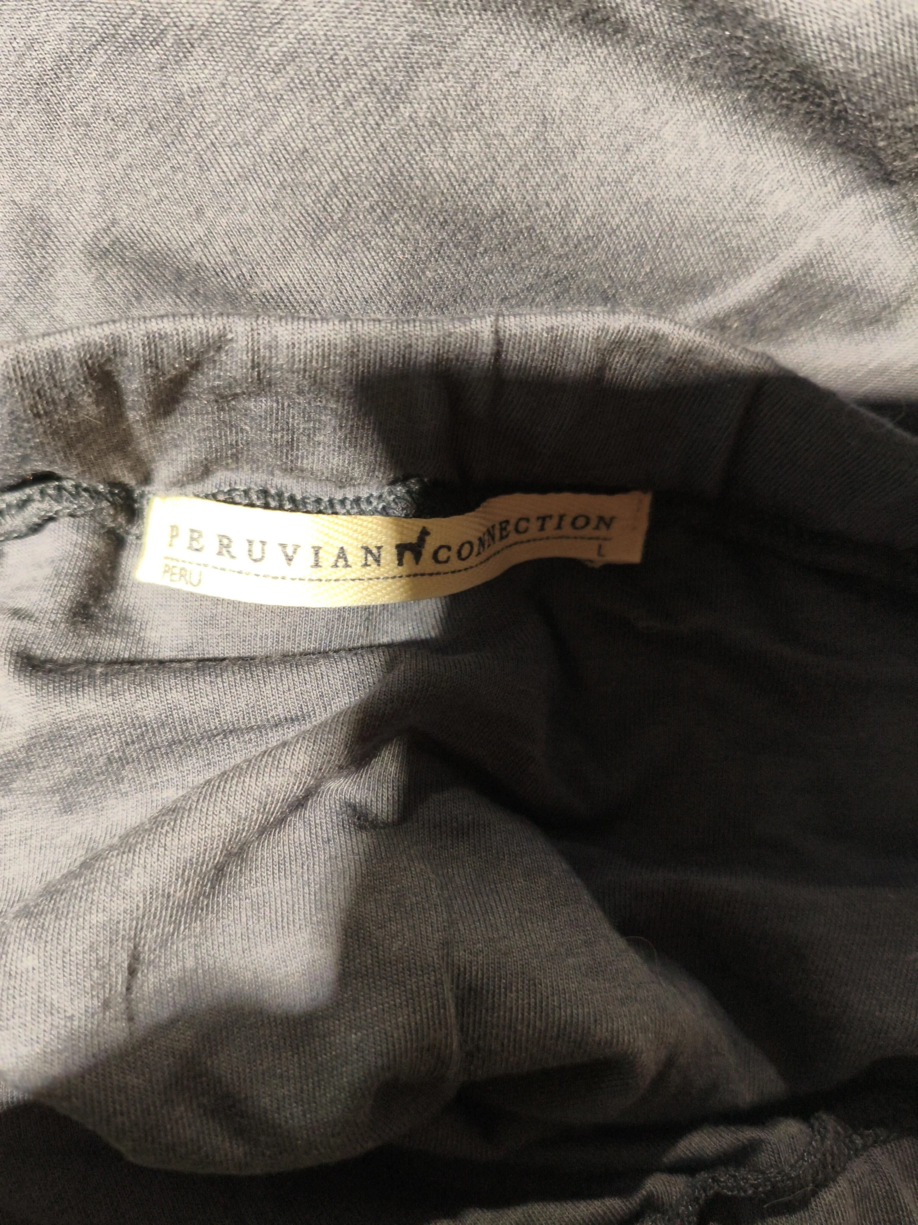 Peruvian Connection Women's Maxi Skirt L Grey Cotton with Lyocell Modal Maxi - Image 5