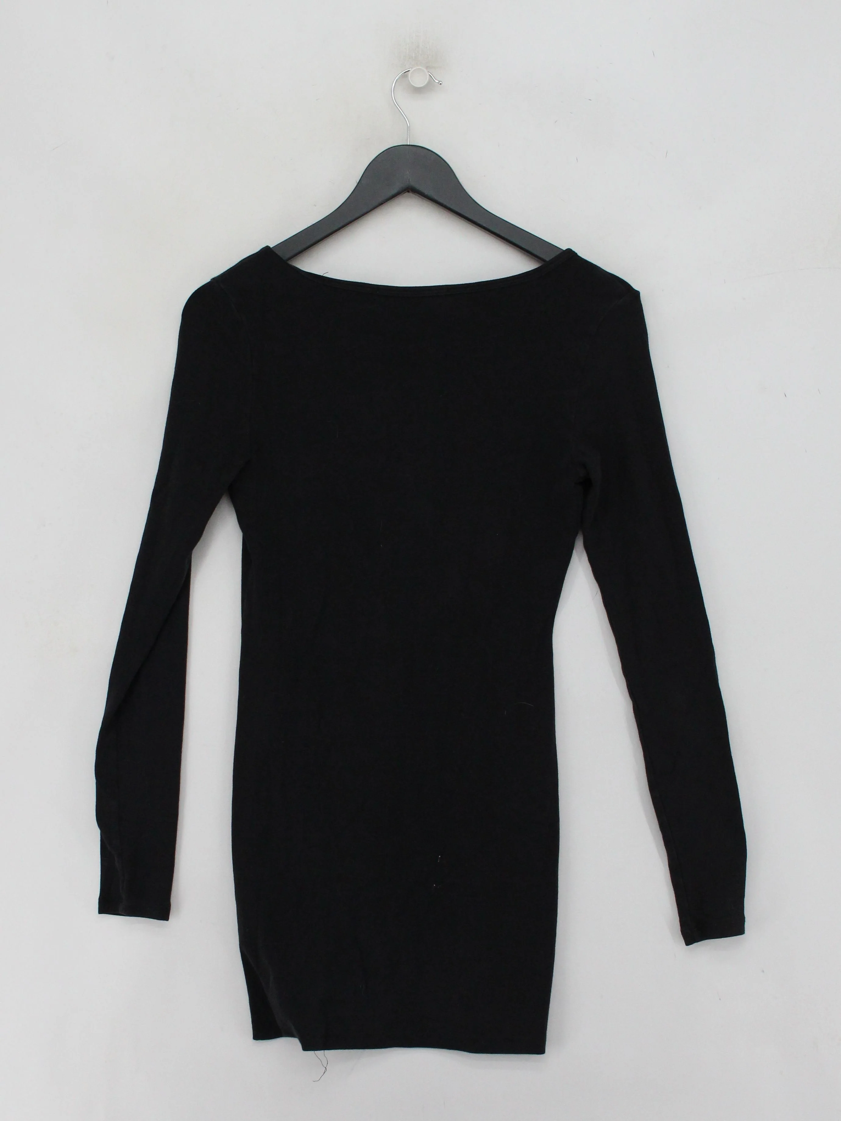 Peruvian Connection Women's Top XS Black Cotton with Spandex Basic - Image 2