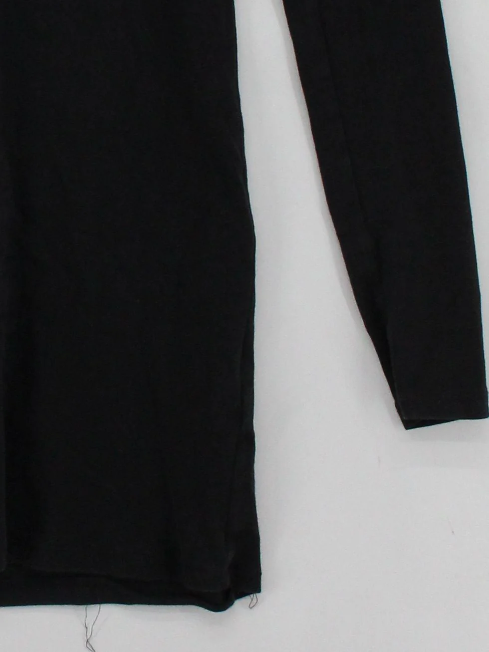 Peruvian Connection Women's Top XS Black Cotton with Spandex Basic - Image 4