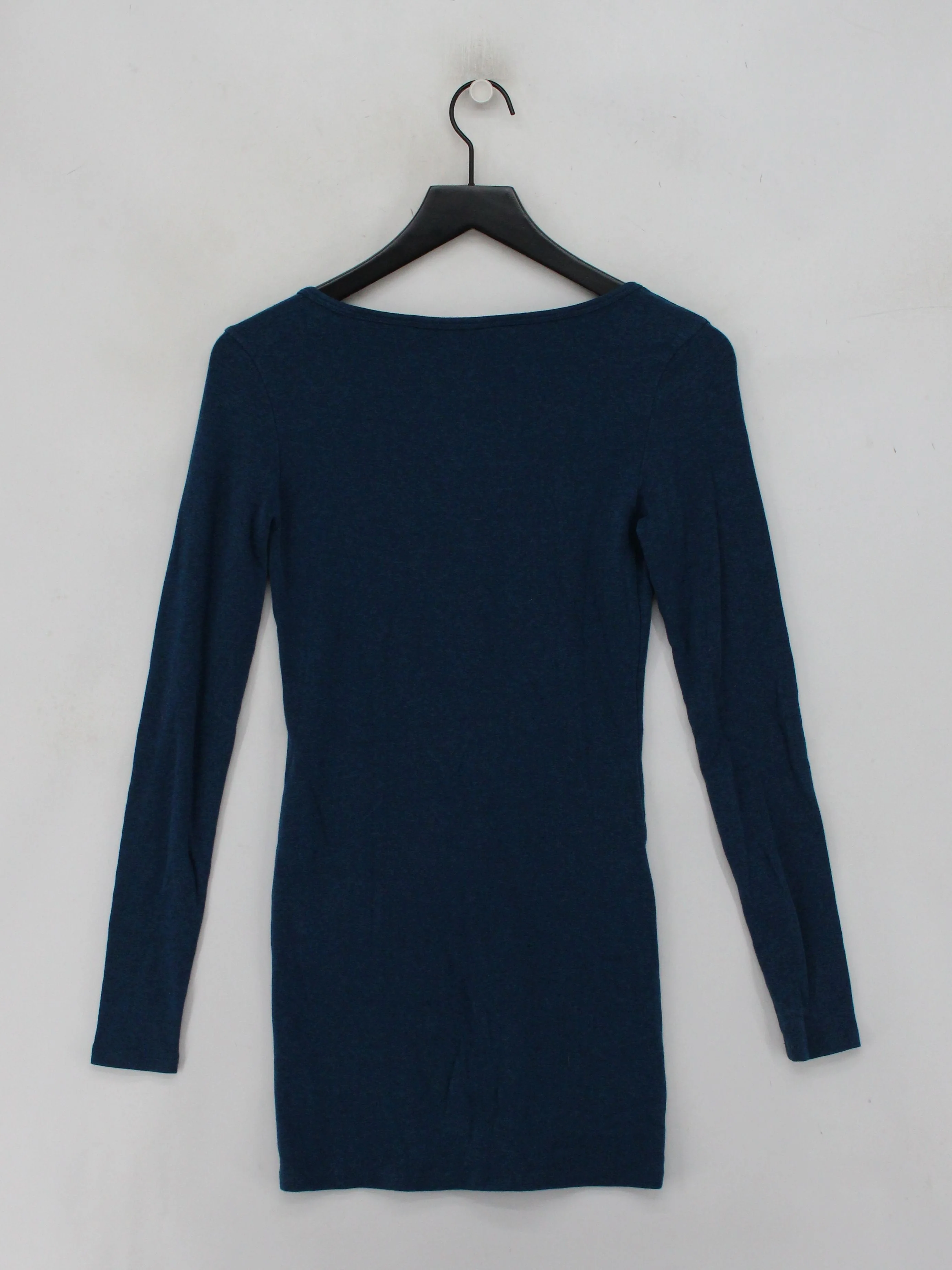 Peruvian Connection Women's Top XS Blue Cotton with Spandex Basic - Image 2