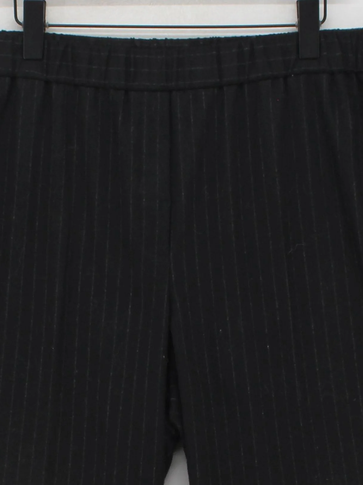 PESERICO Men's Trousers W 38 in Black Wool with Polyester, Viscose Chino - Image 3