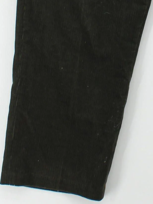 Peter Hahn Women's Trousers M Green 100% Wool Wide-Leg Capri - Image 4