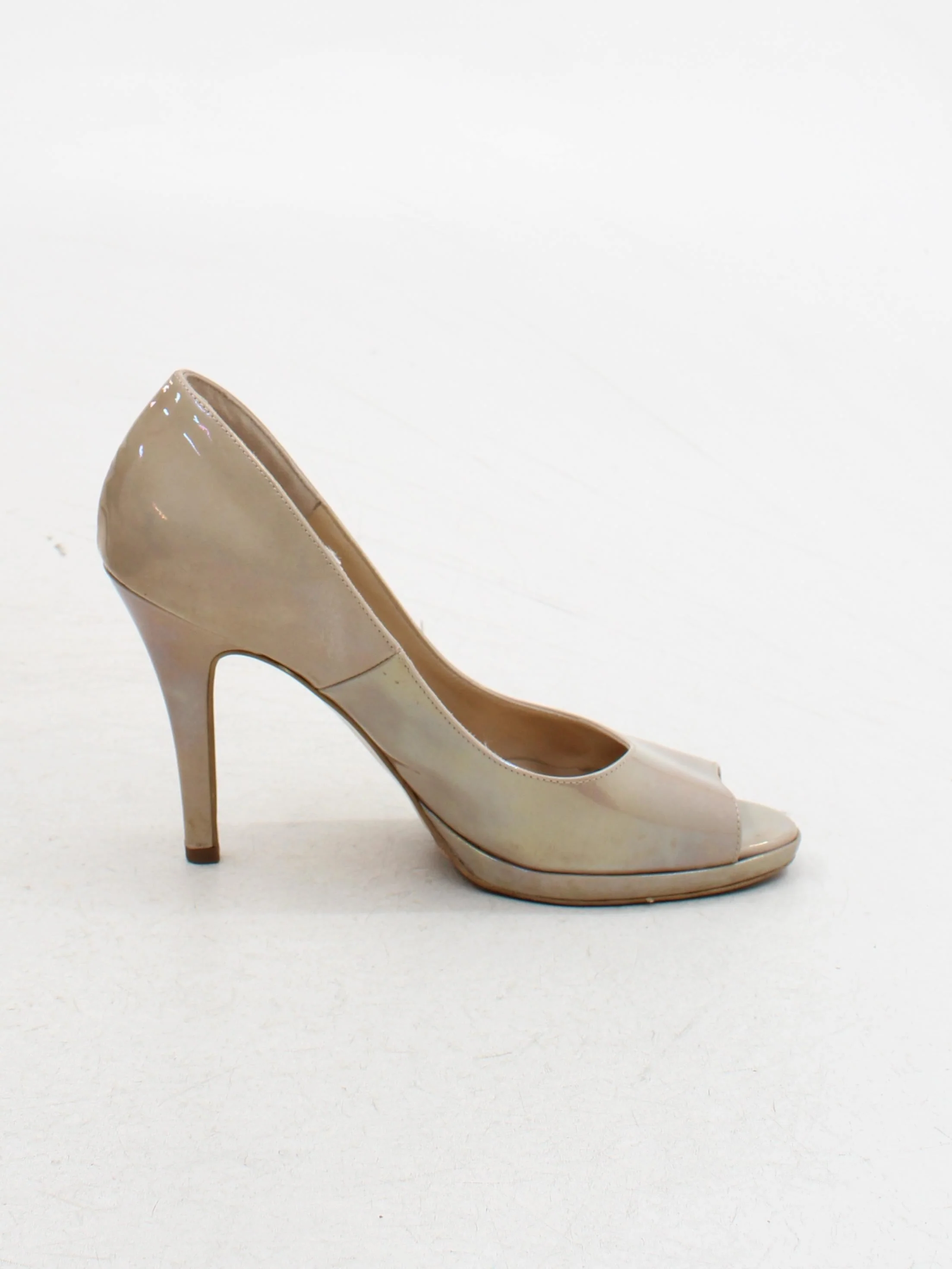 PETER KAISER Women's Heels UK 5.5 Cream 100% Leather Court - Image 5