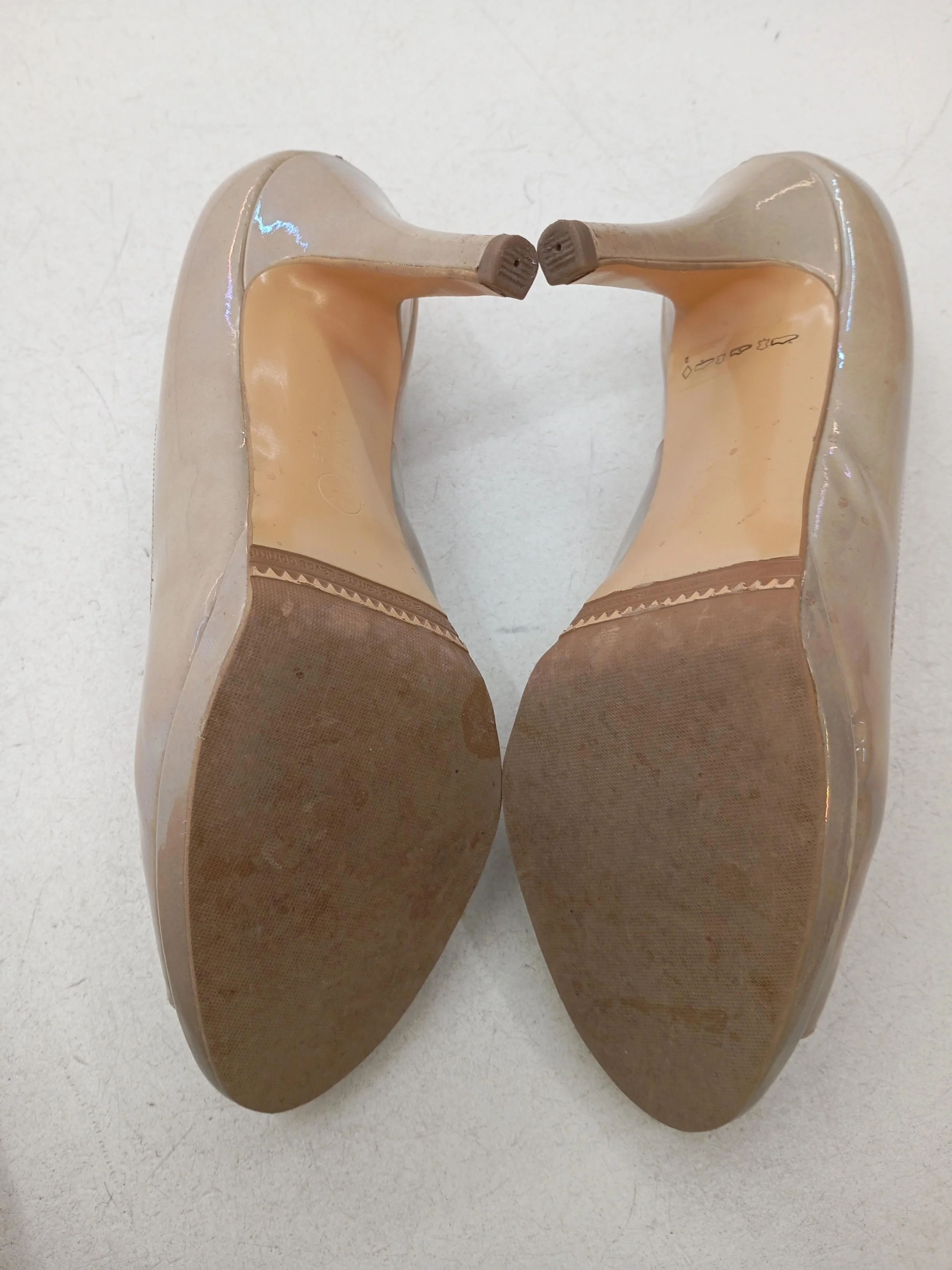 PETER KAISER Women's Heels UK 5.5 Cream 100% Leather Court - Image 7