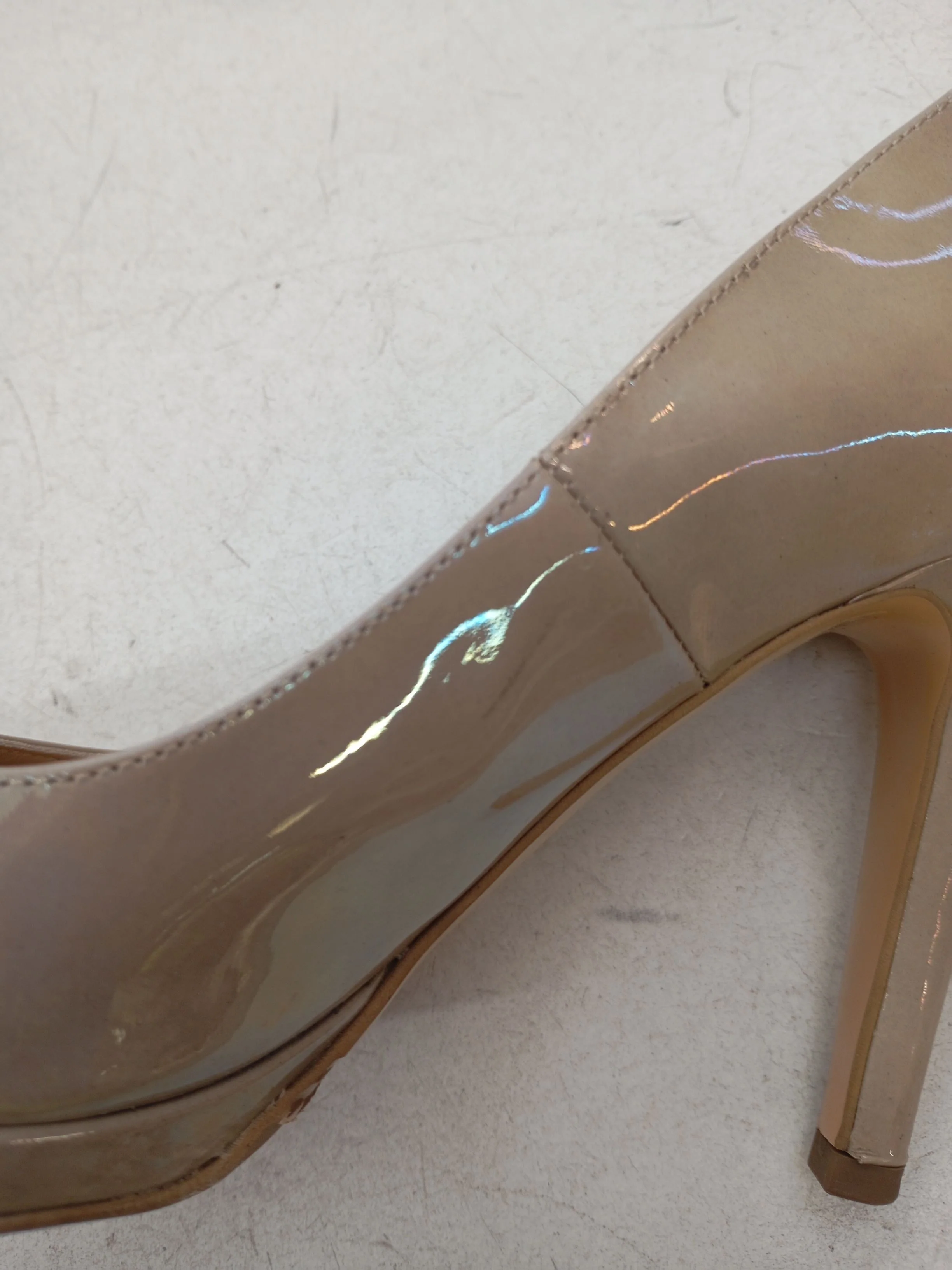 PETER KAISER Women's Heels UK 5.5 Cream 100% Leather Court - Image 8