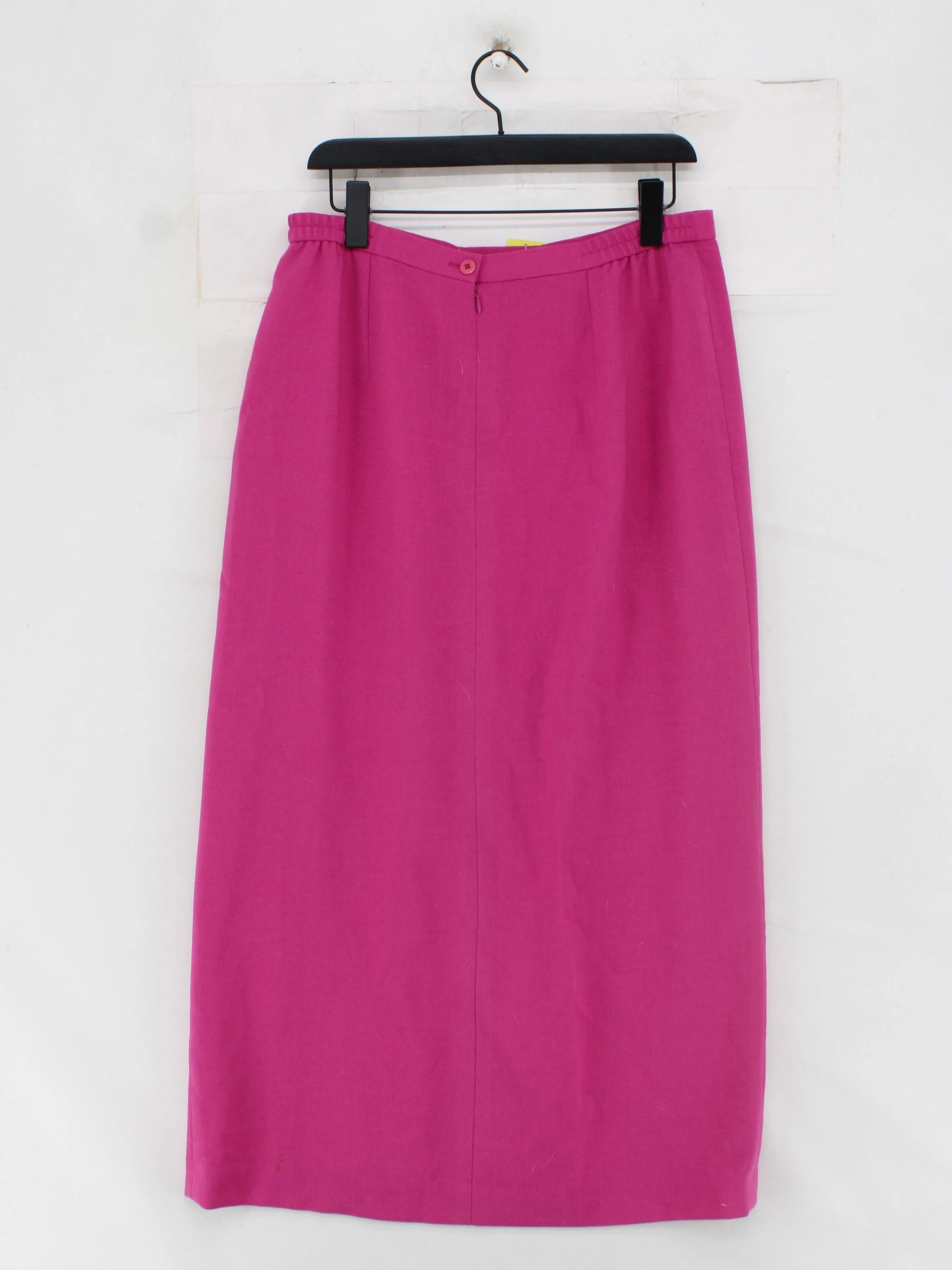 Peter Martin Women's Maxi Skirt UK 18 Pink Polyester - Image 2
