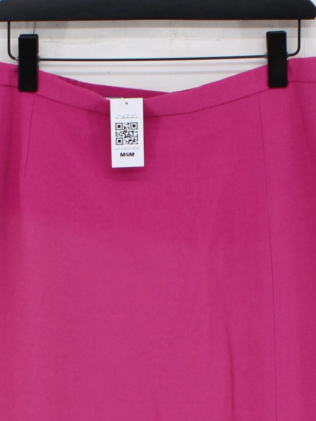 Peter Martin Women's Maxi Skirt UK 18 Pink Polyester - Image 3