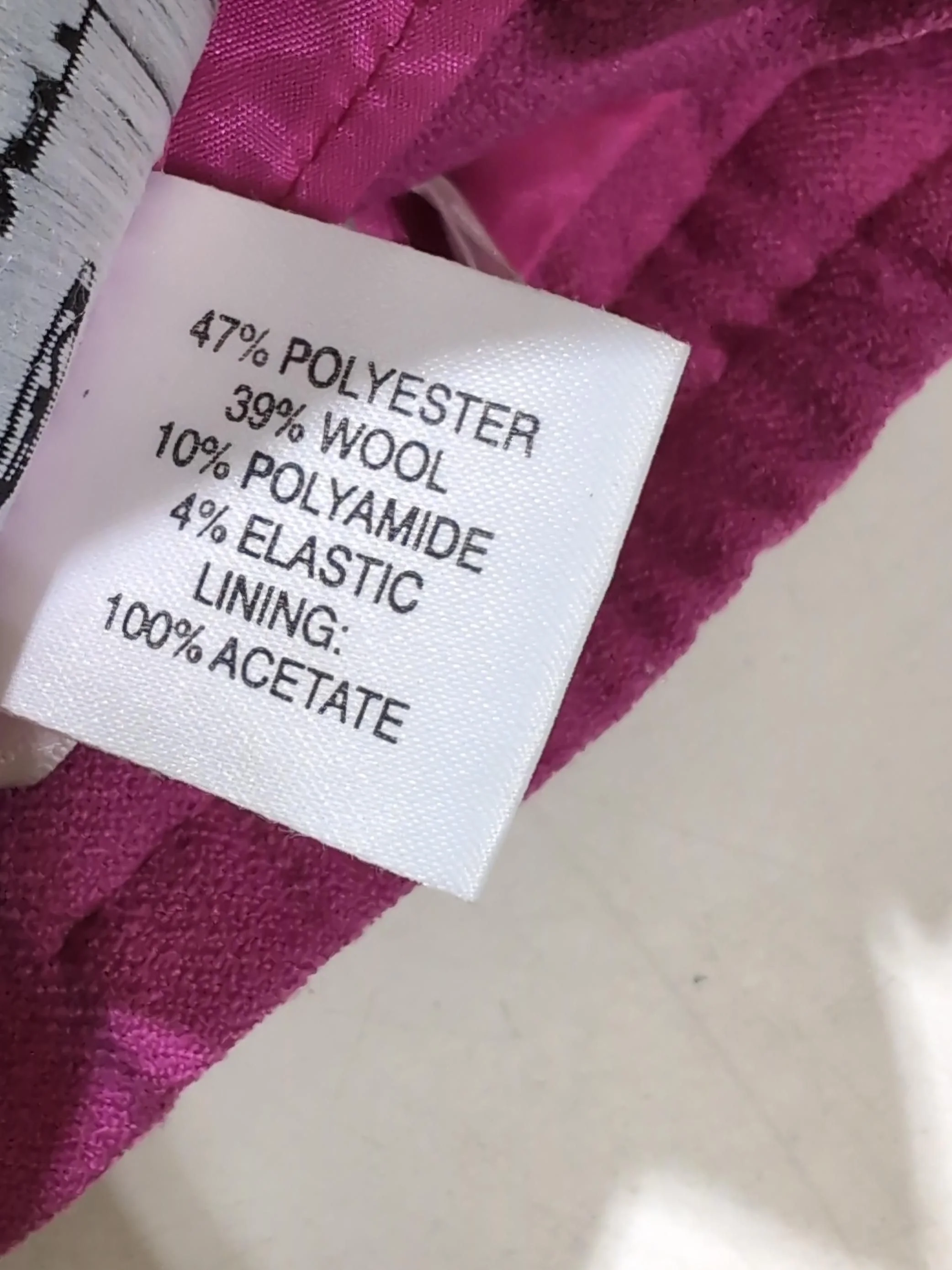 Peter Martin Women's Maxi Skirt UK 18 Pink Polyester - Image 7