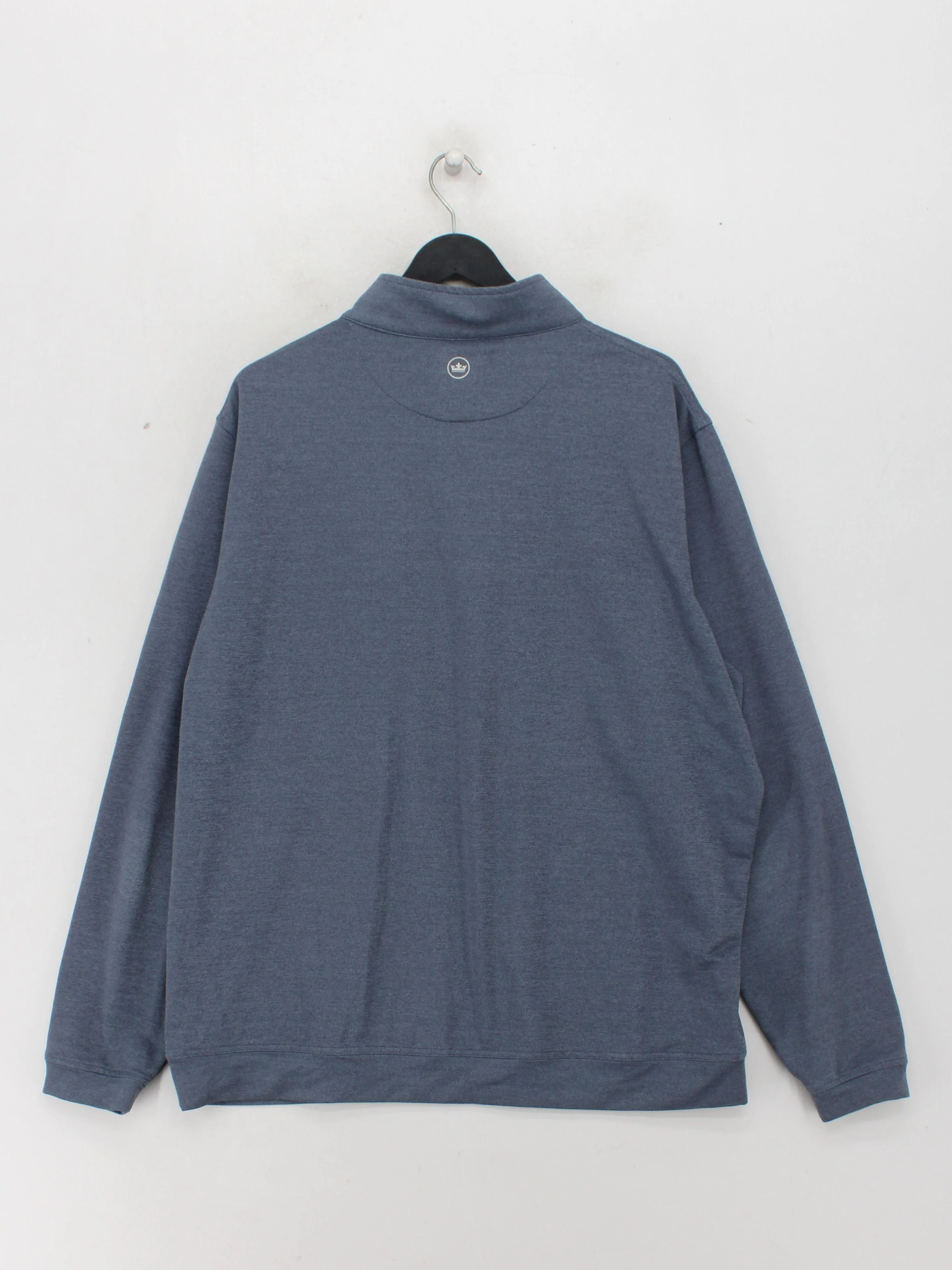 Peter Millar Men's Hoodie XL Blue Polyester with Spandex Pullover - Image 2