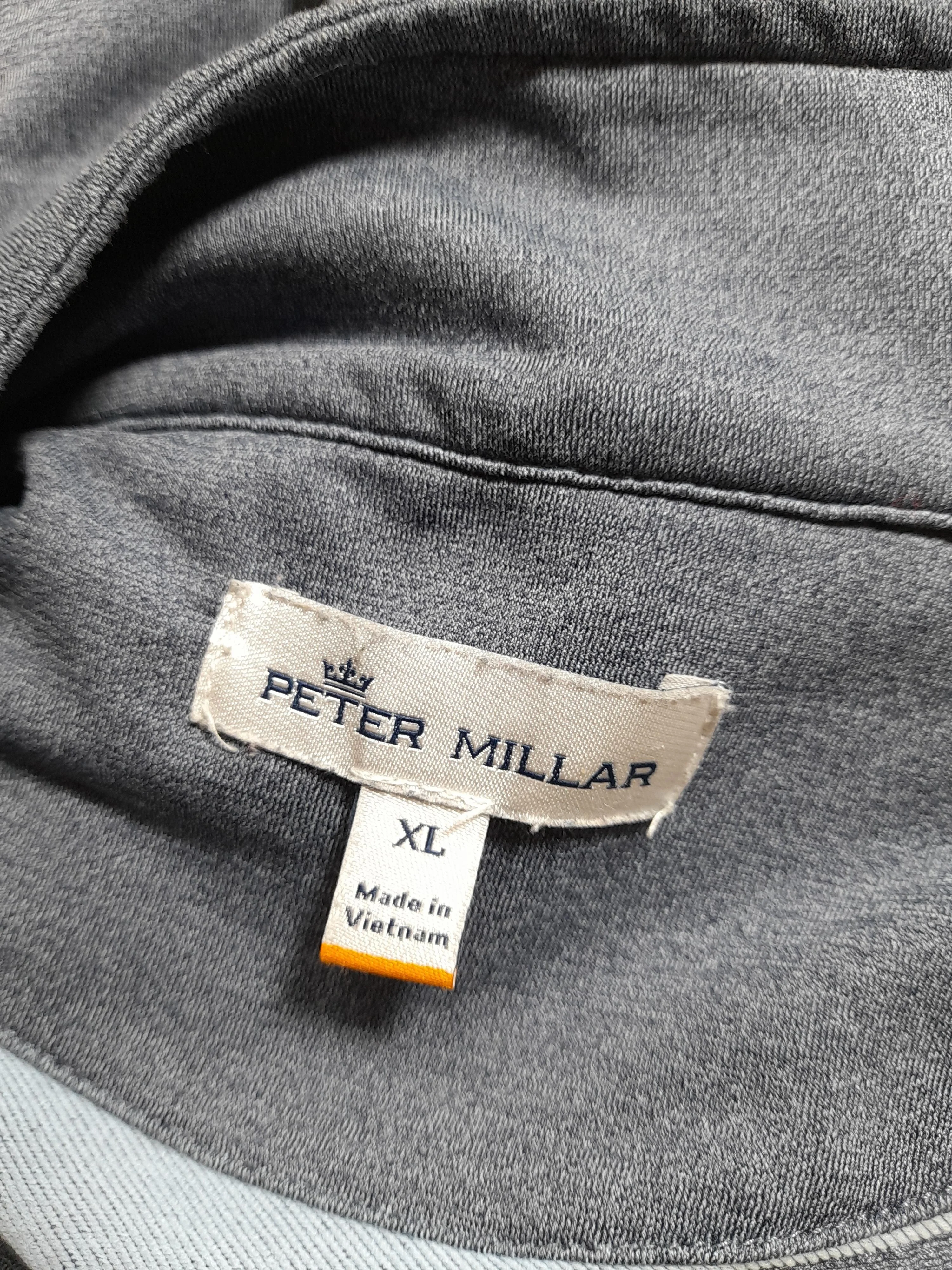 Peter Millar Men's Hoodie XL Blue Polyester with Spandex Pullover - Image 5