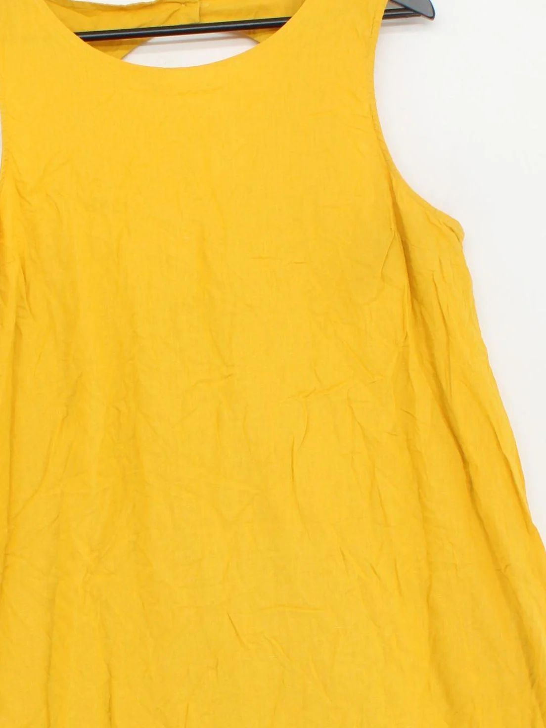 Phase Eight A-Line Maxi Dress UK18 in Yellow - Image 3