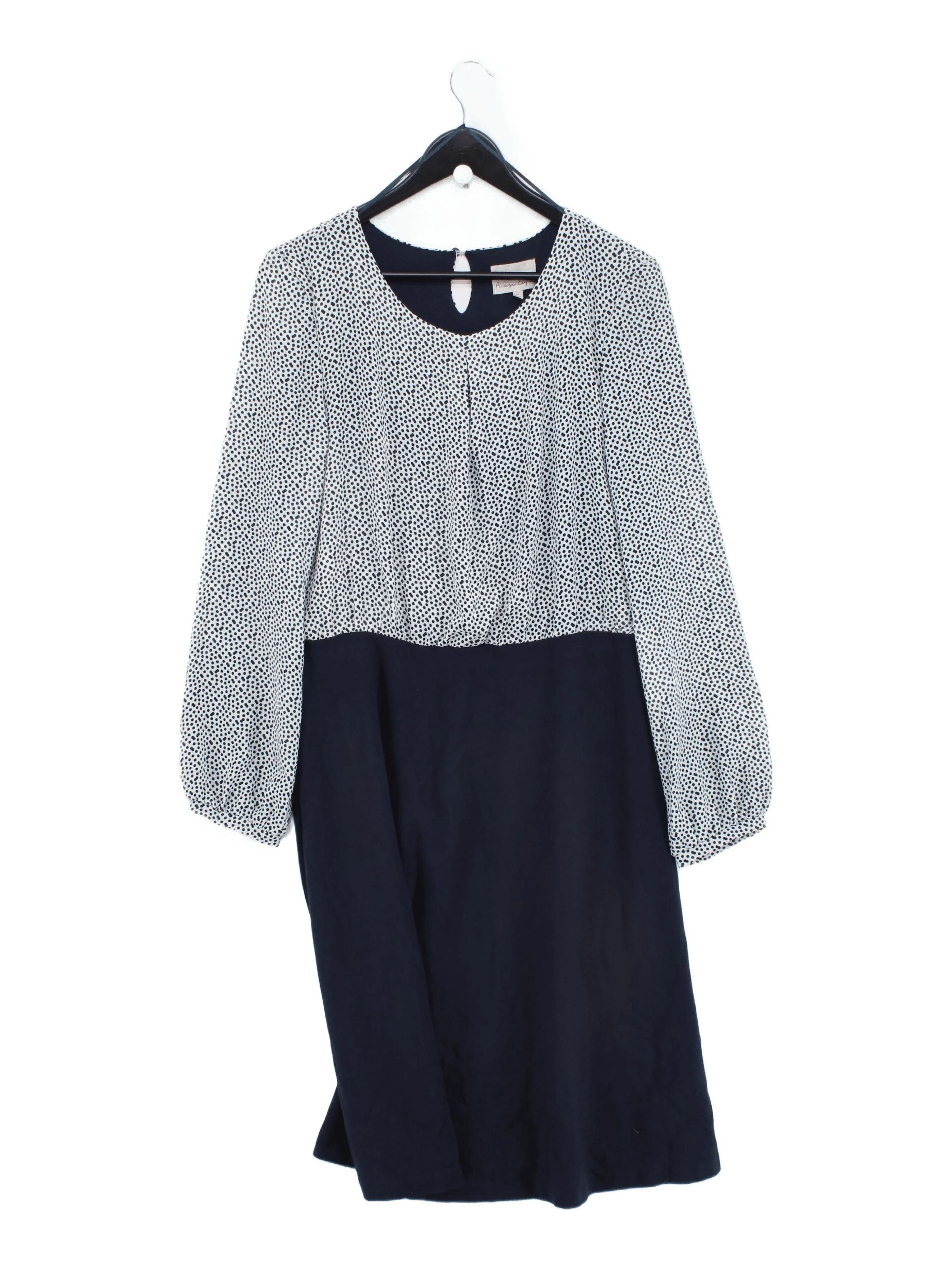 Phase Eight A-Line Midi Dress UK16 in Blue