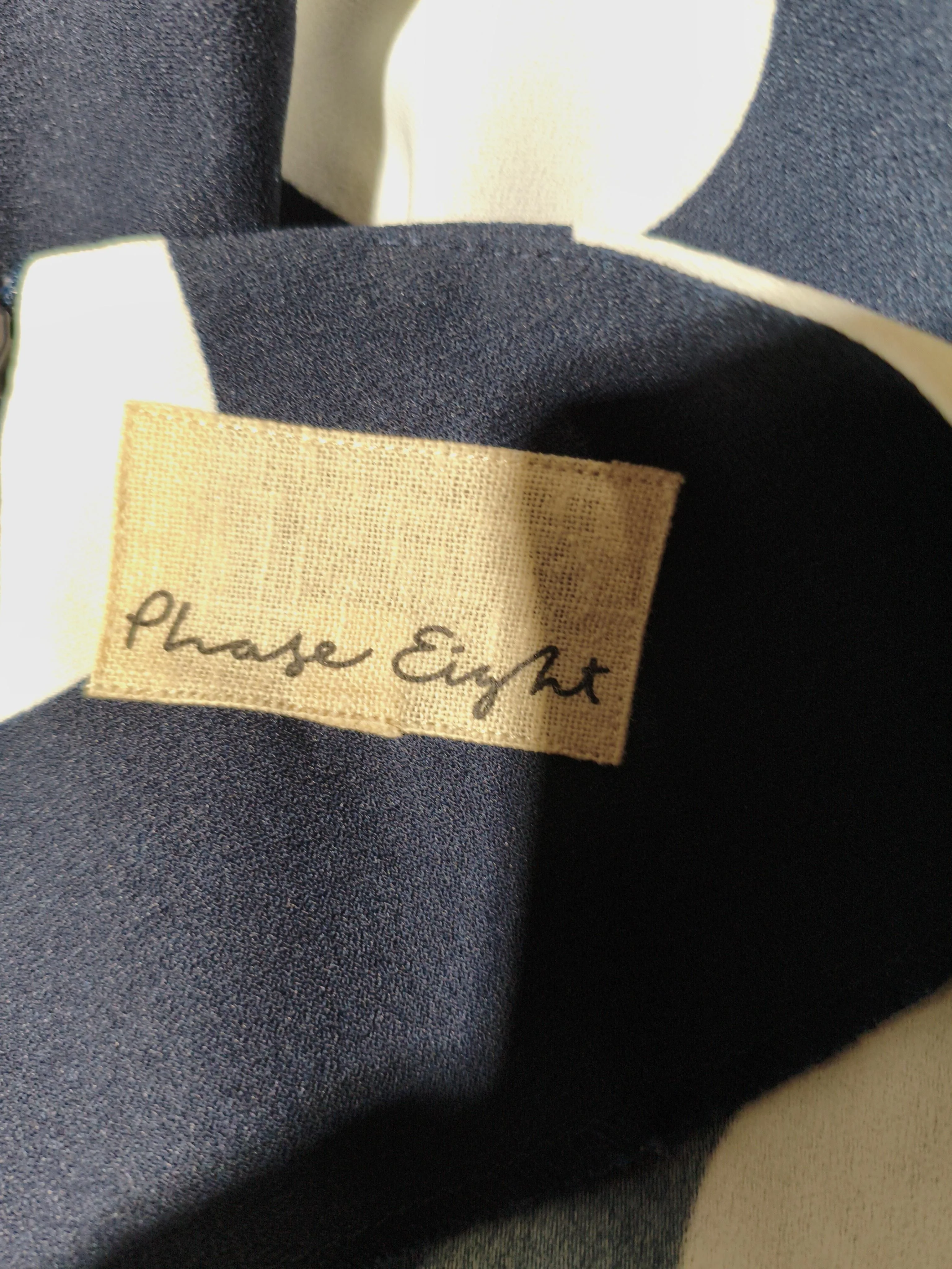 Phase Eight A-Line Mini Dress XL in Blue - Image 6