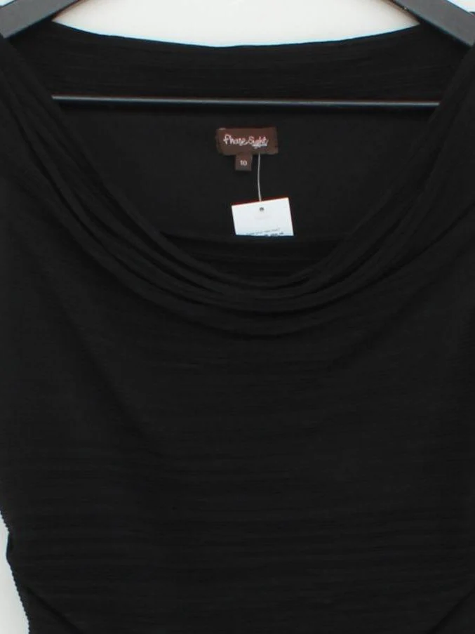 Phase Eight Bodycon Midi Dress UK10 in Black - Image 3