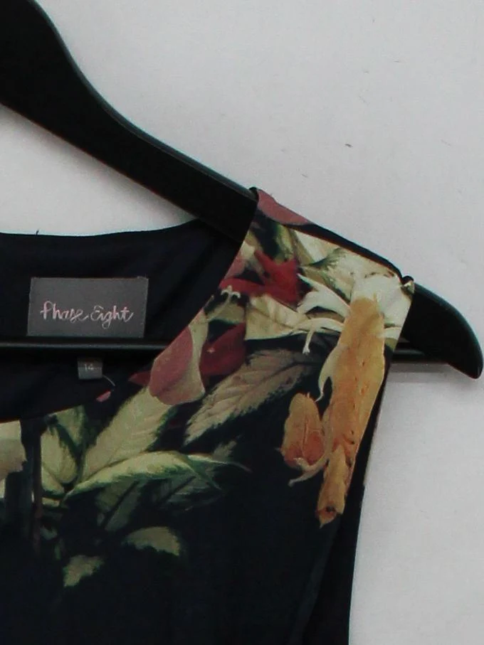 Phase Eight Bodycon Midi Dress UK14 in Multi - Image 4