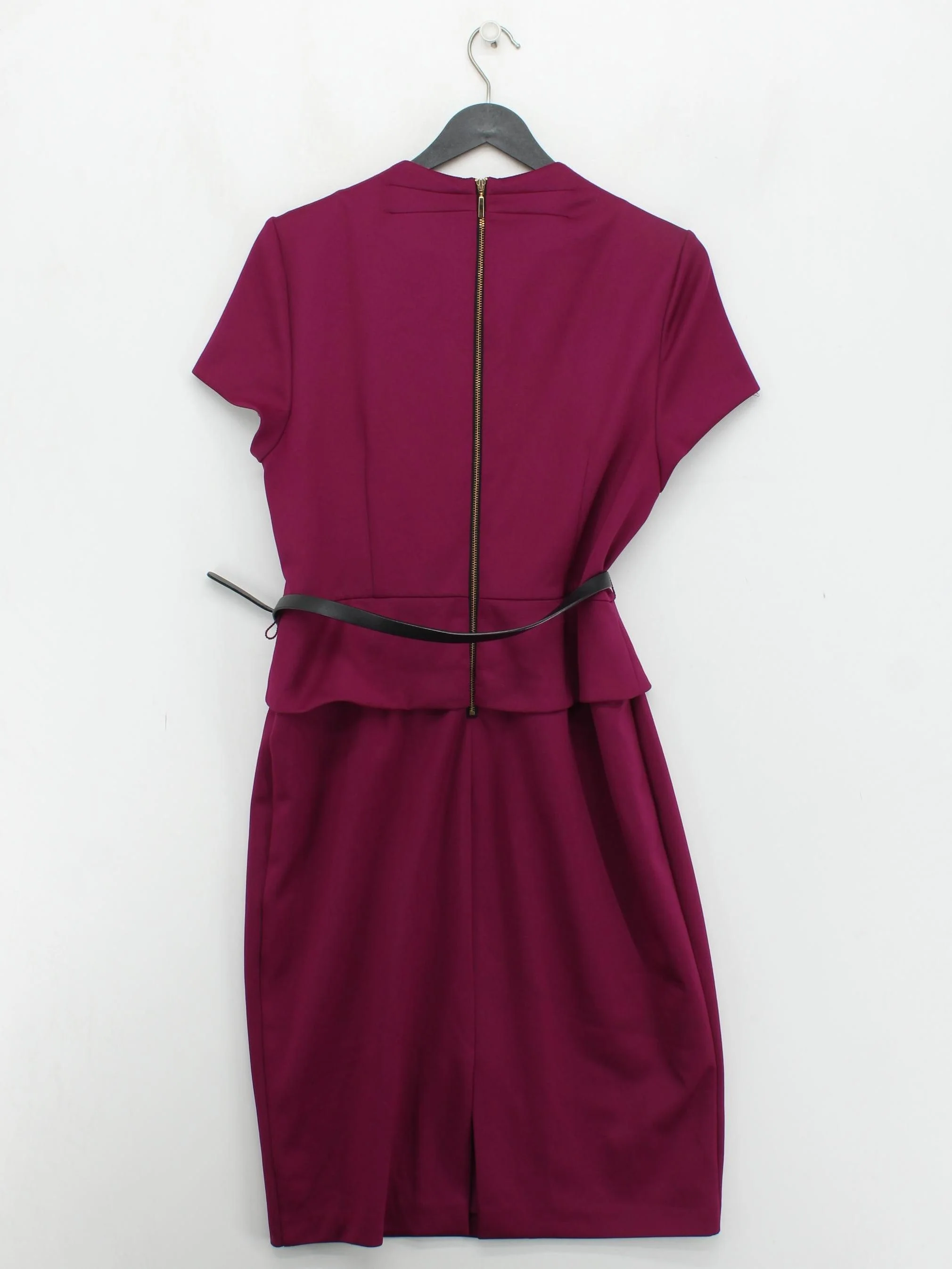Phase Eight Bodycon Midi Dress UK14 in Purple - Image 2